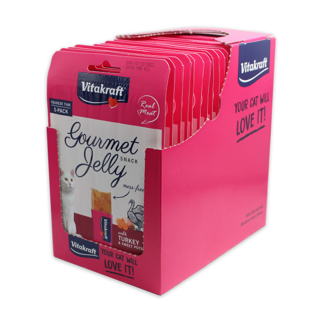 Alt-Image showing Gourmet Jelly, Turkey and Sweet Potato, 5 Pack