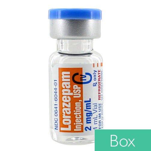 Lorazepam 2mg/ml 1ml Vial - 25/Box