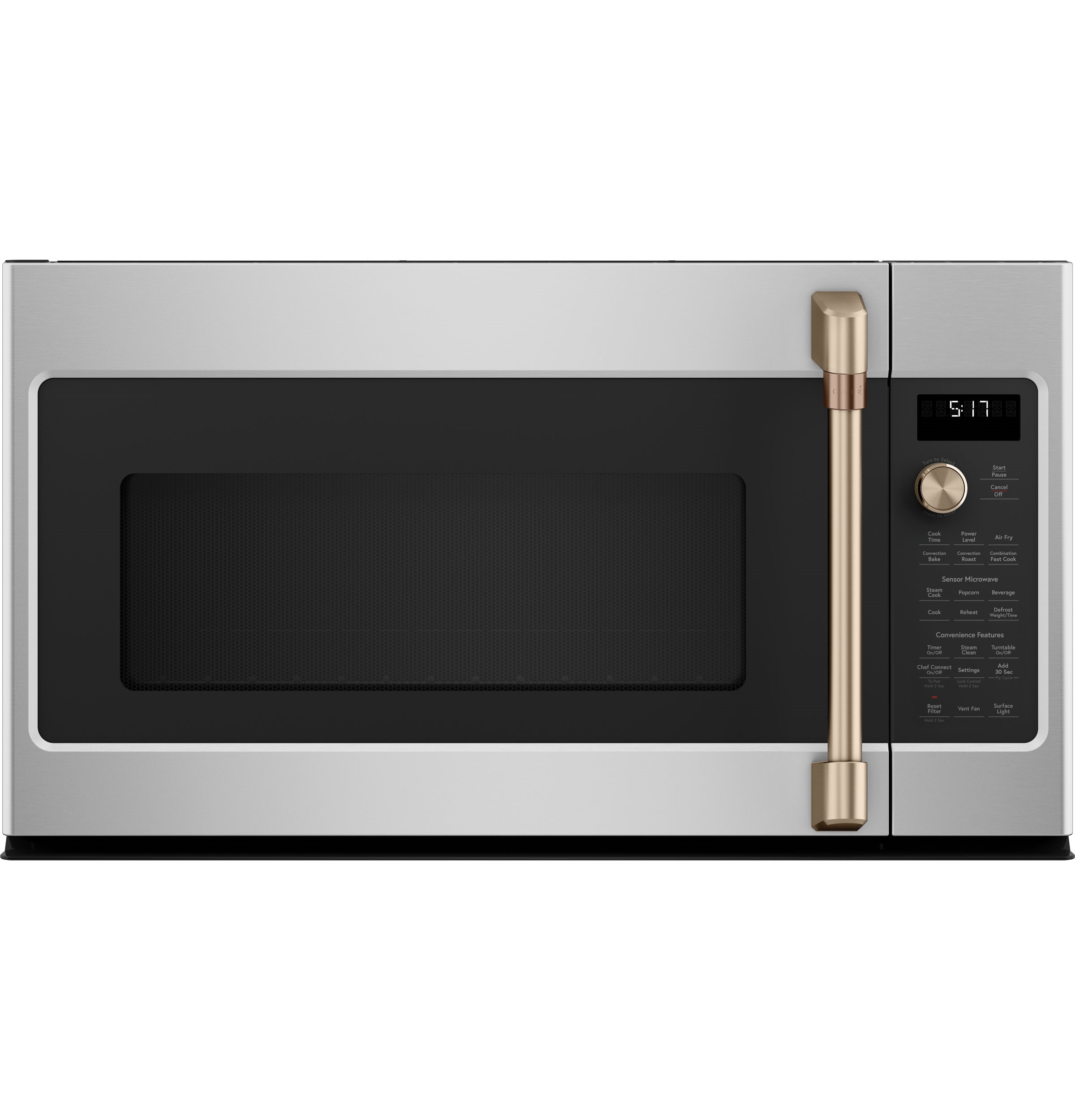 Café™ 1.7 Cu. Ft. Stainless Steel Over The Range Microwave view 6