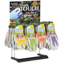 Bellingham CTDNT3700AC Nitrile Touch® Gloves in Assorted Colors 4 Peg Countertop Display, 48 Pairs