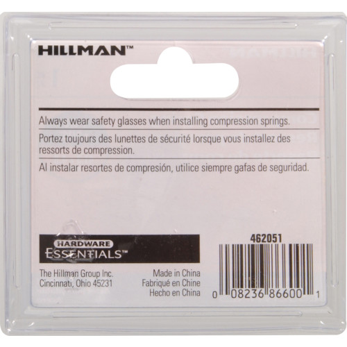 Hillman Compression Spring (15/8" x 3/16")