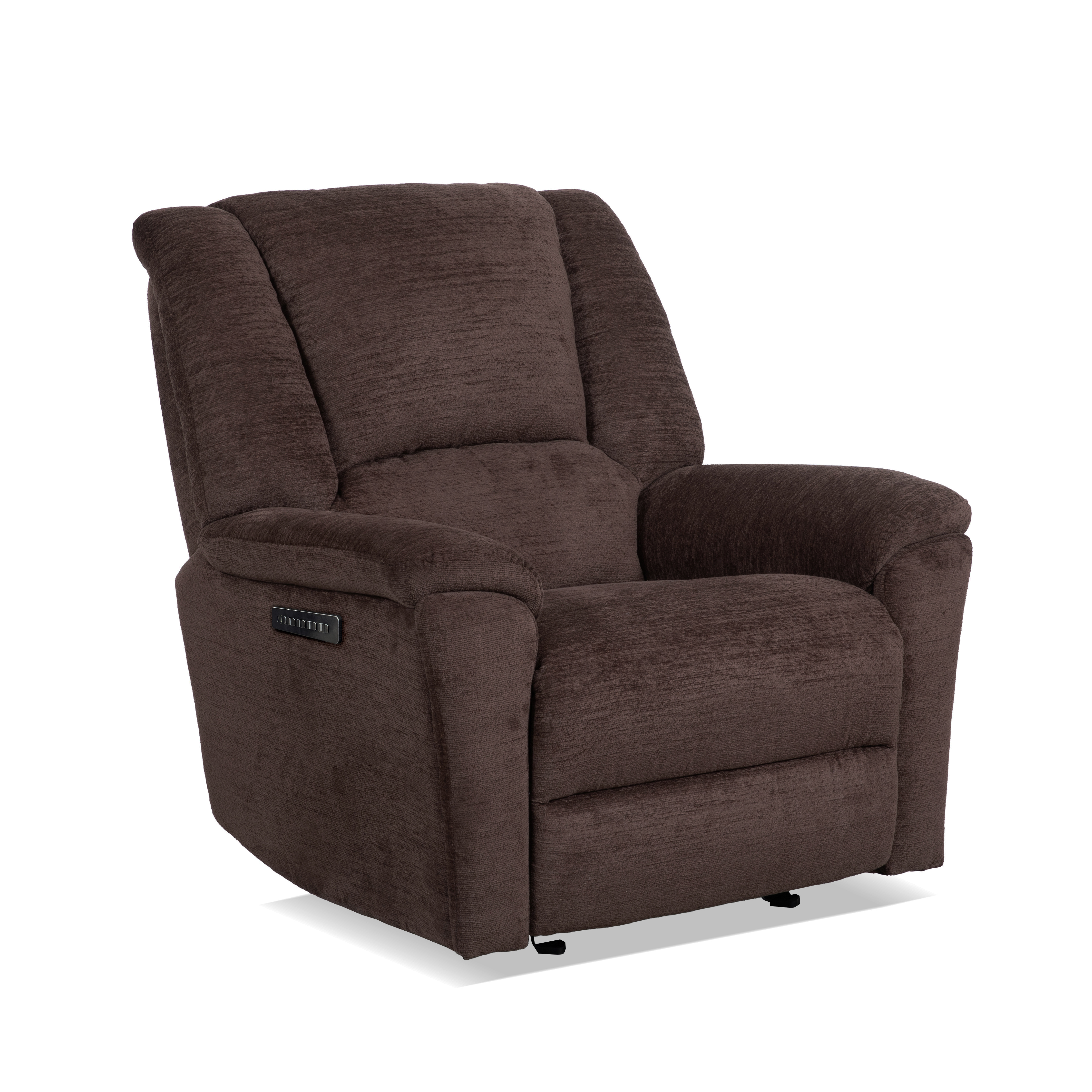 Flexsteel Plush Power Gliding Recliner with Power Headrest & Lumbar