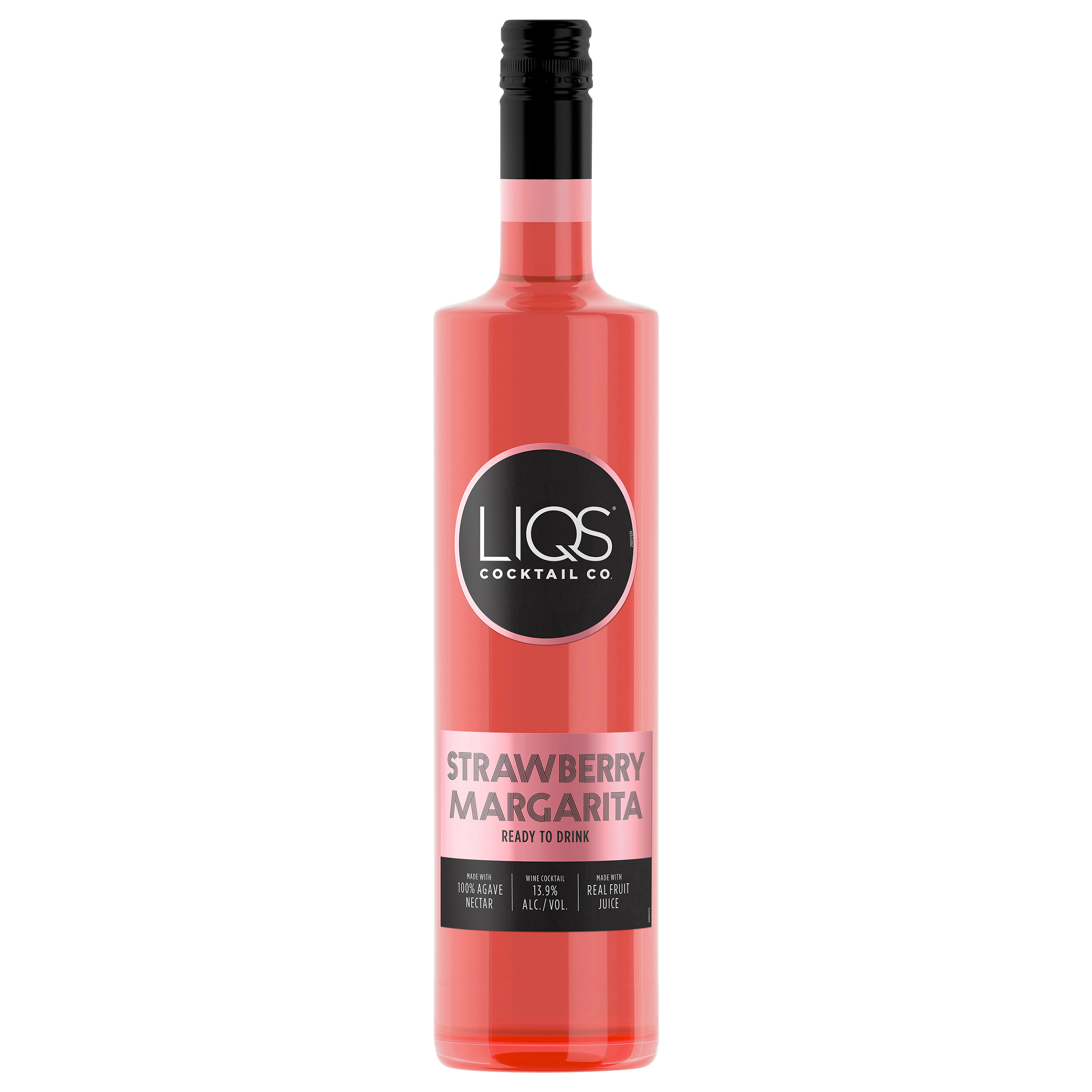 LIQS STRAWBERRY MARGARITA READY TO DRINK WINE COCKTAIL