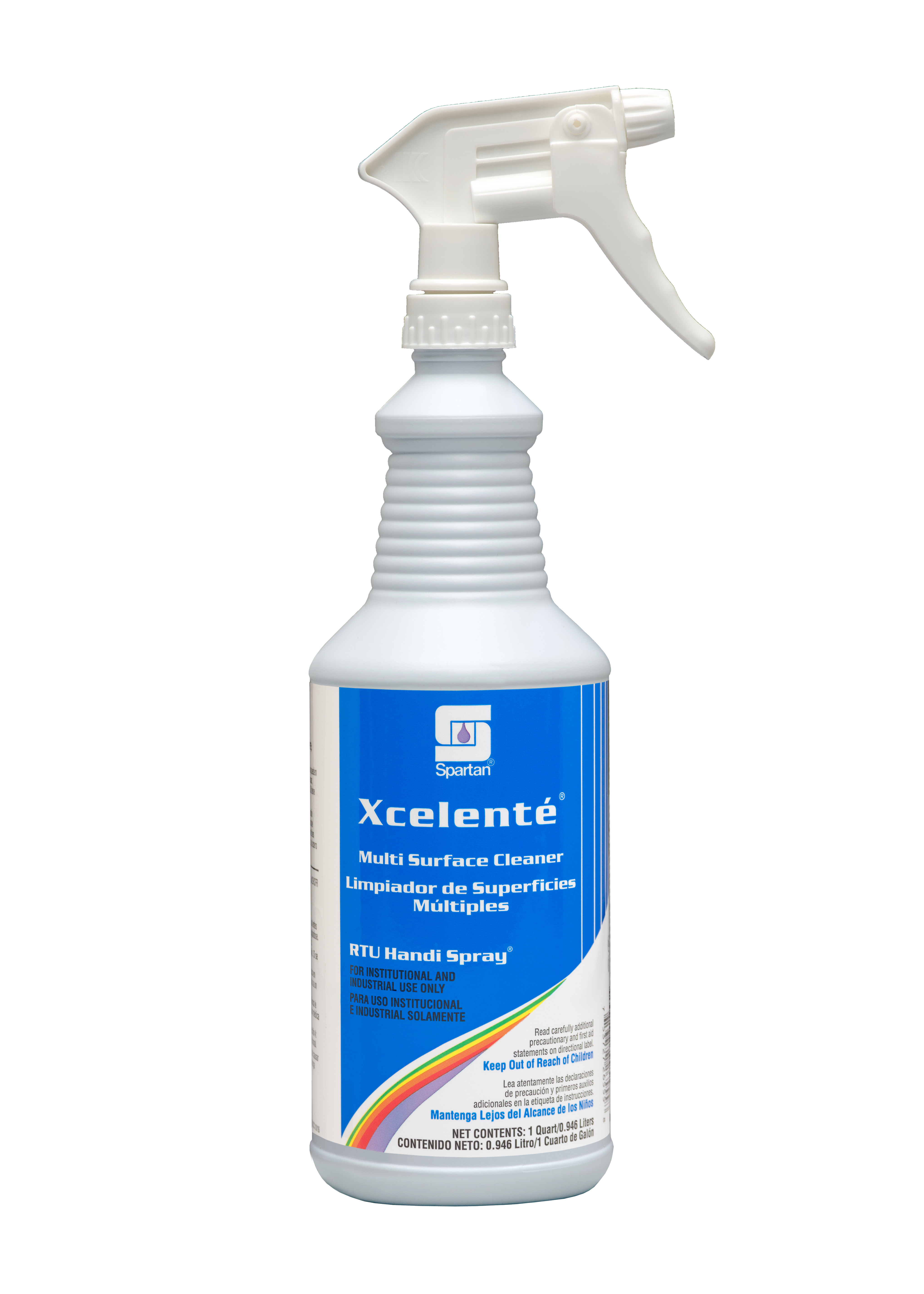 Spartan Chemical Company Xcelente Multi Purpose Cleaner RTU Handi Spray, 1 Quart Bottle