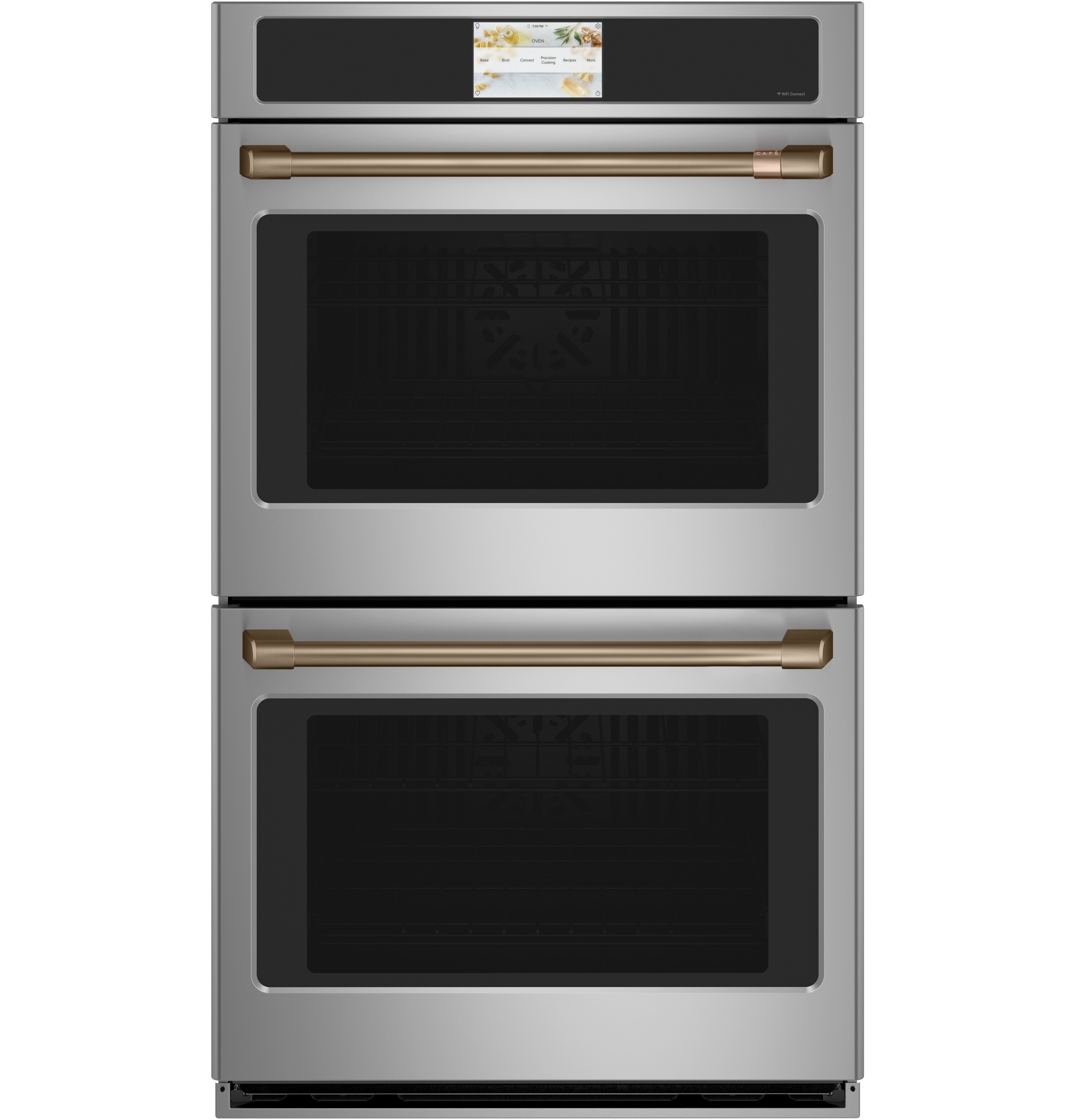 27" Width — Hndl Kit for Dbl Wall Ovens — Brushed Bronze — For use w/ Wall Ovens — Not Connectable view 2