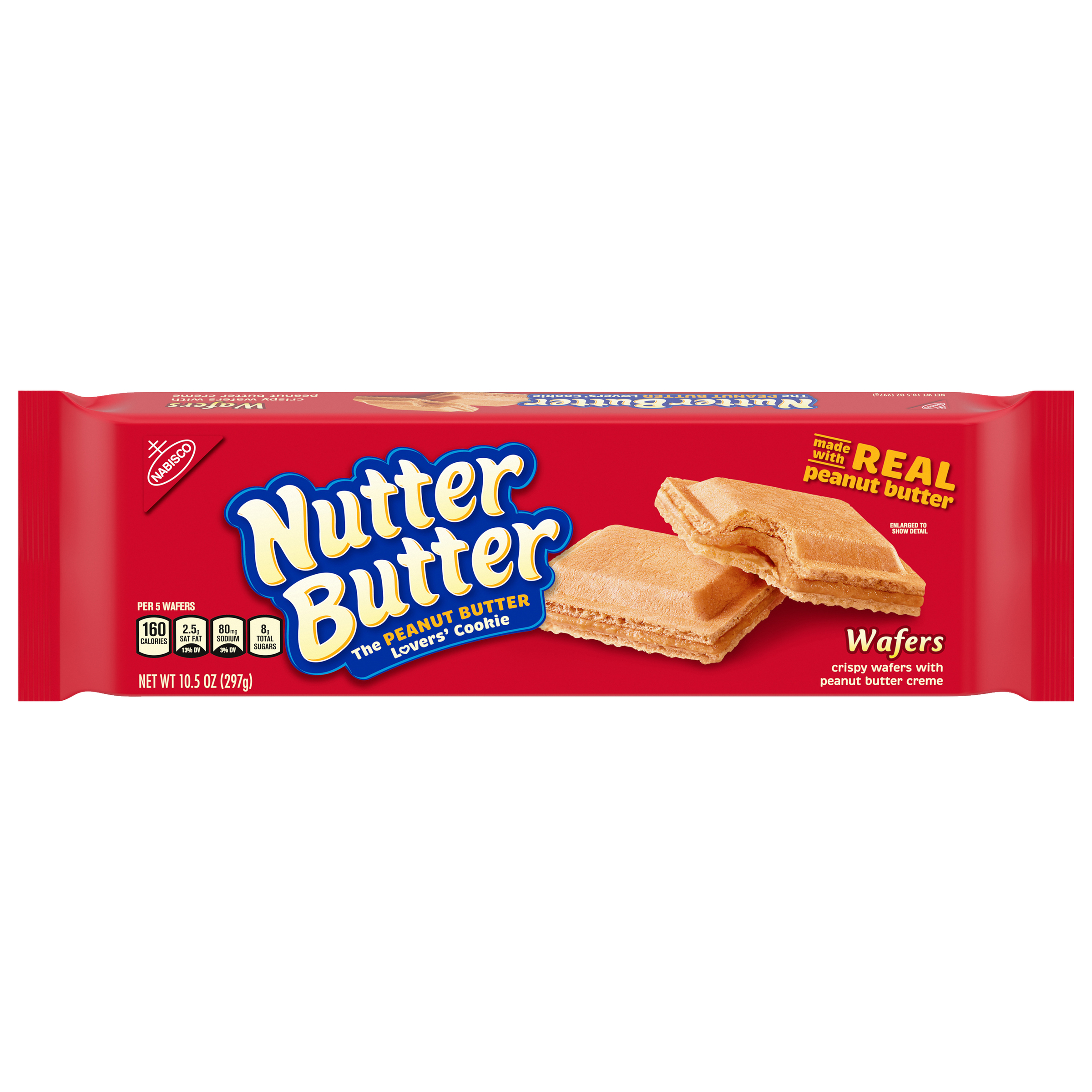 NUTTER BUTTER Peanut Pattie Wafer 10.5 oz