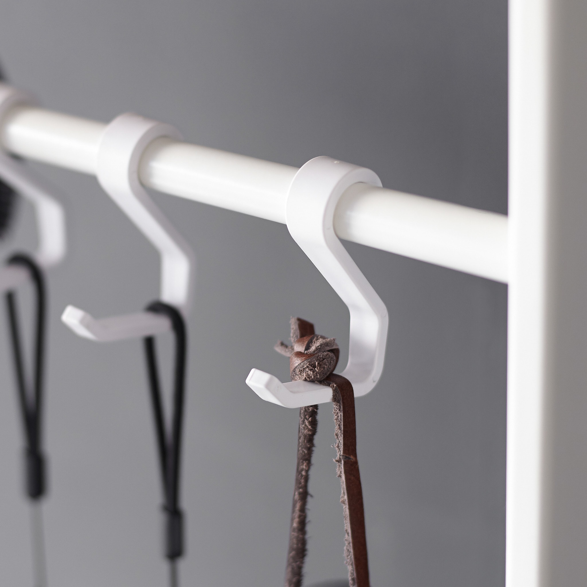 Wood-Top Hanging Umbrella Stand : Three Extra Hooks