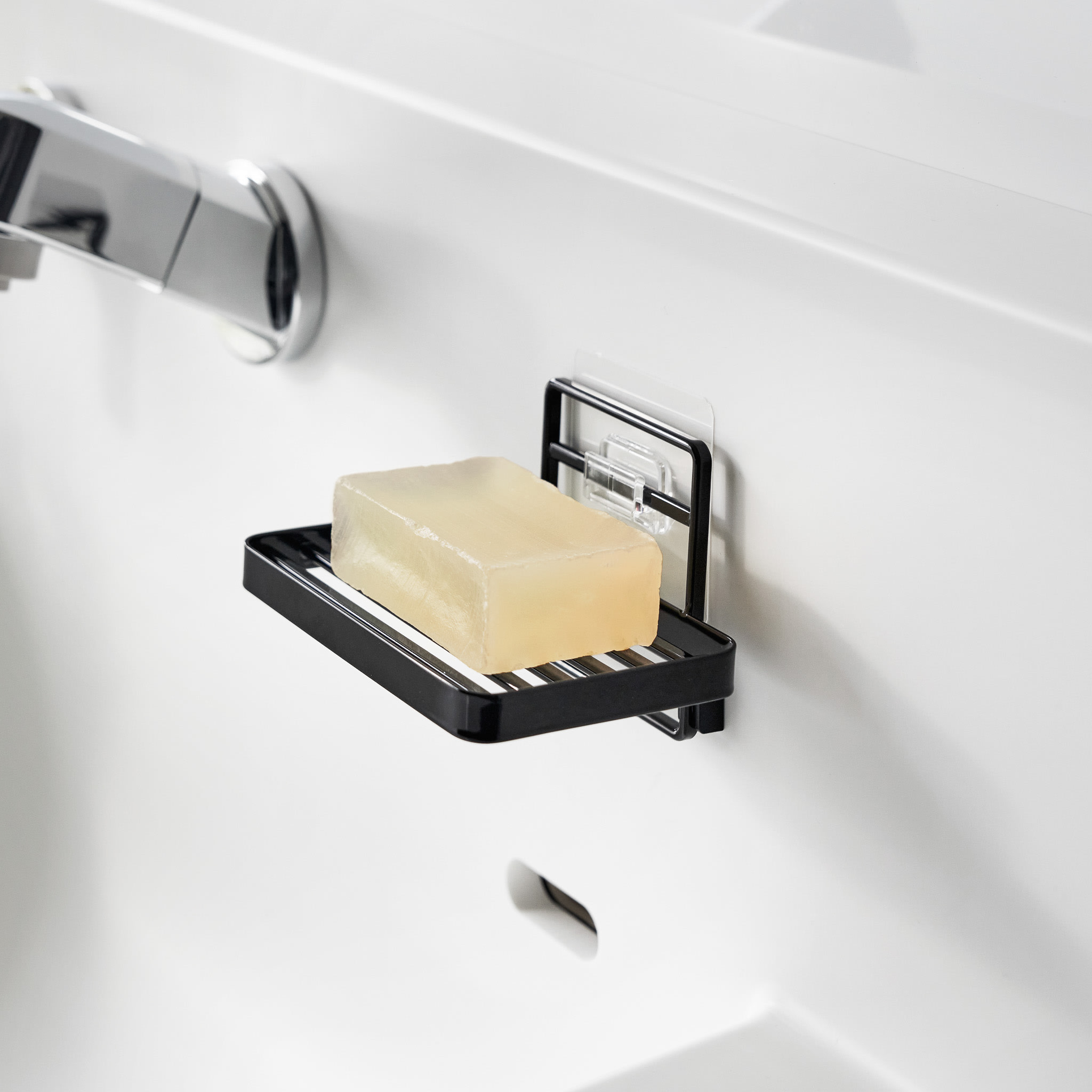 Film Hook Soap Tray : Floating Storage