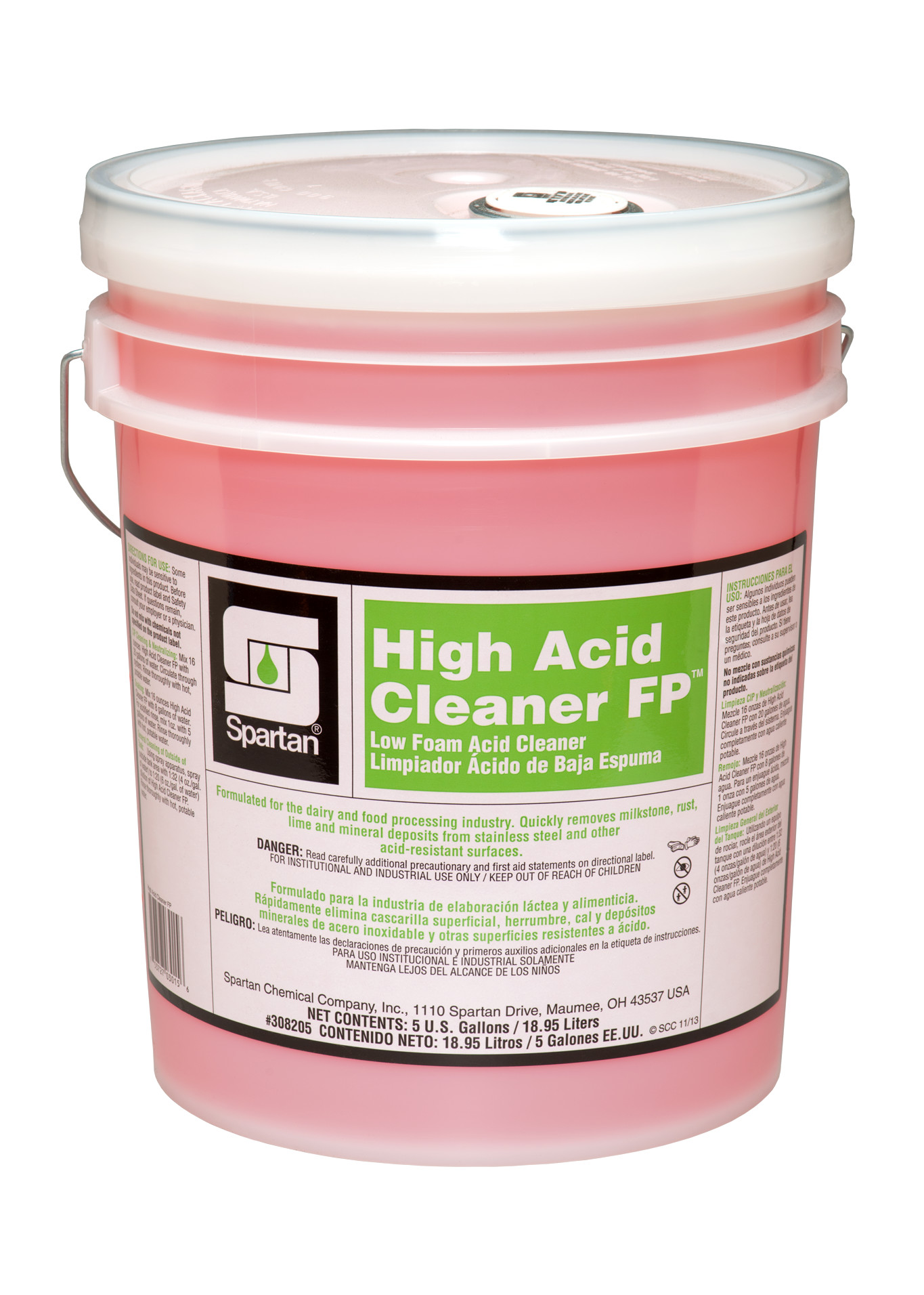 Spartan Chemical Company High Acid Cleaner FP, 5 GAL PAIL