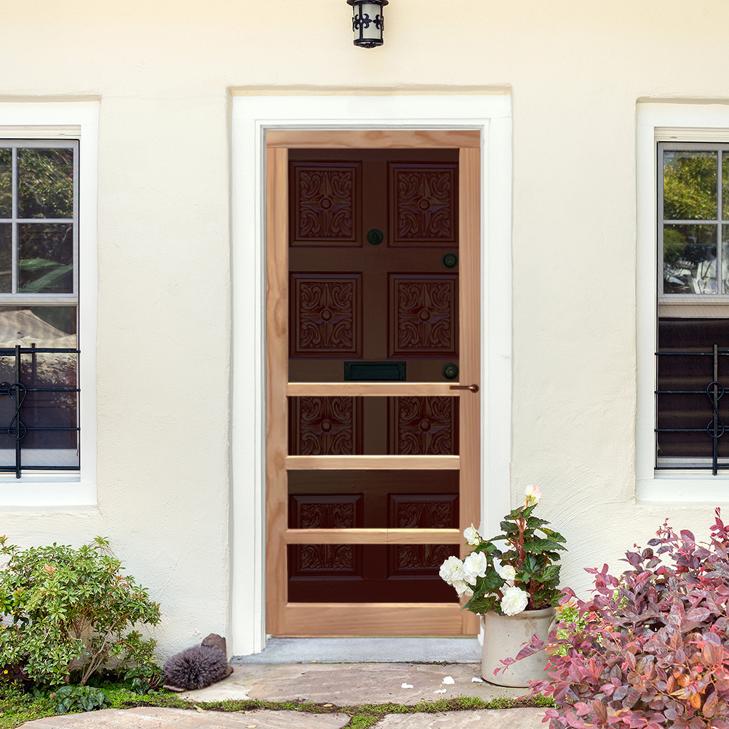 Heavy Duty Wood Screen Door