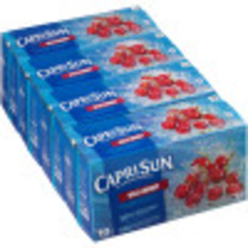 Capri Sun Wild Cherry Pouch 6 Oz Pouches Pack Of 40 Food Service 5050