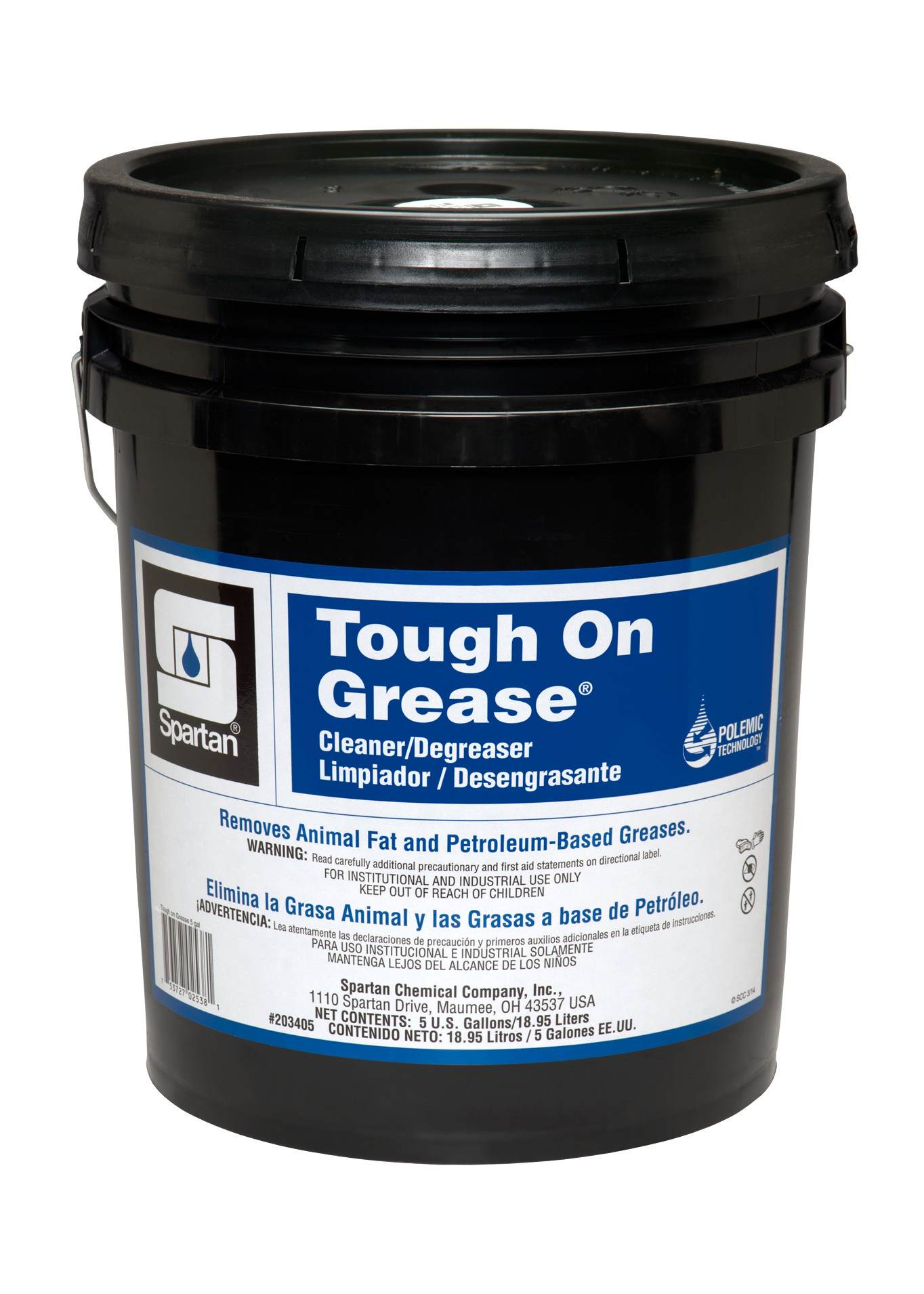 Spartan Chemical Company Tough on Grease, 5 GAL PAIL
