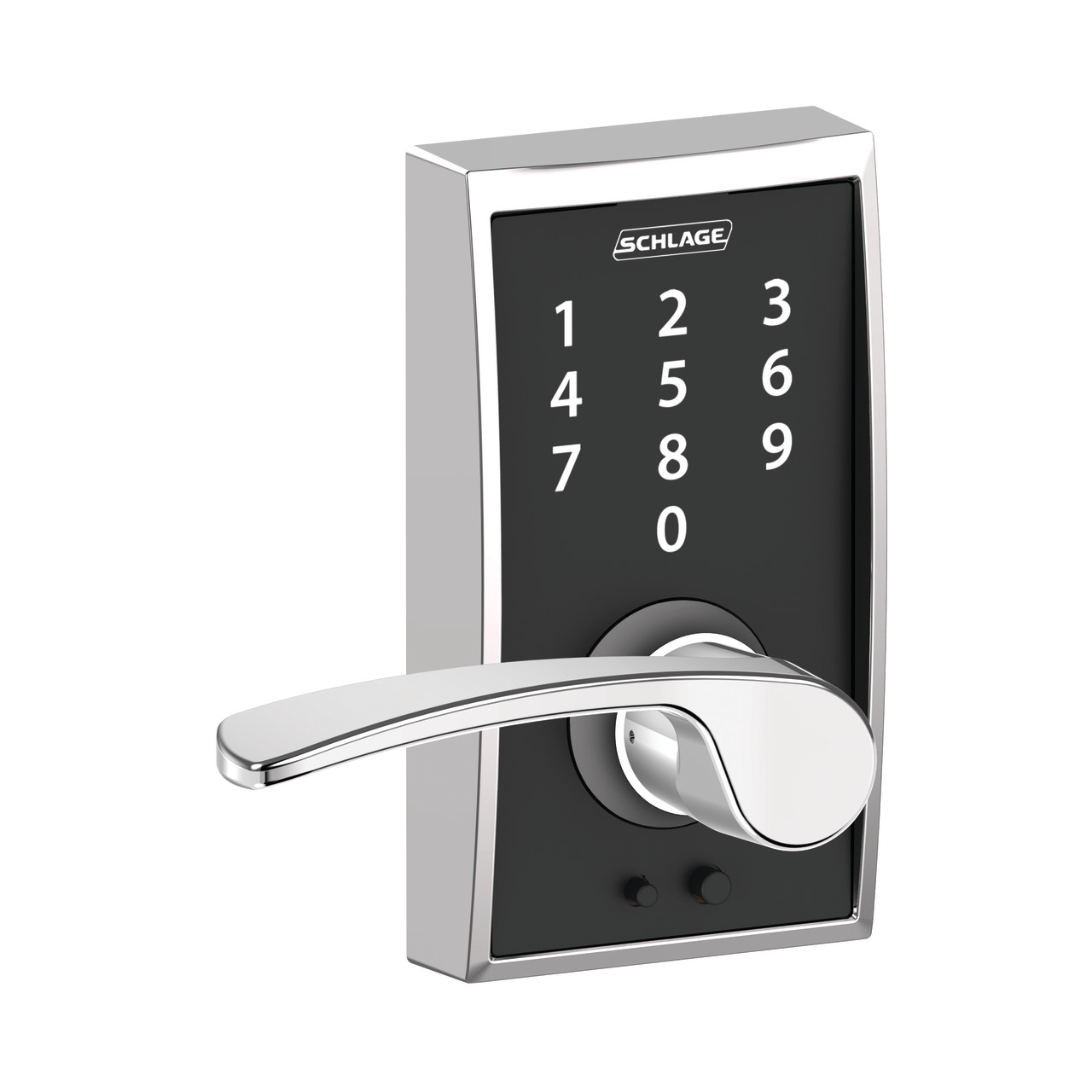 Schlage Touch™ Keyless Touchscreen Lever with Merano Lever