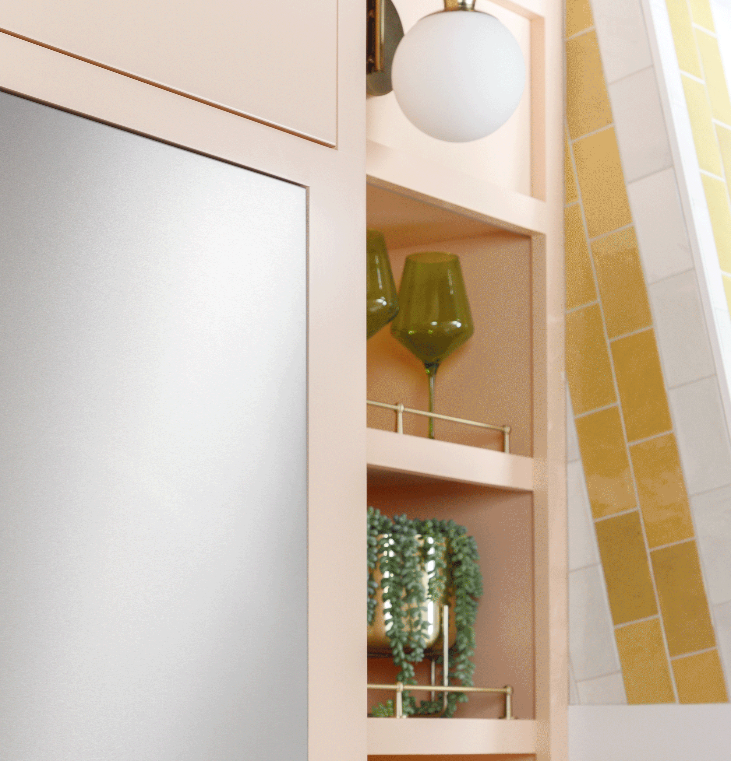 Café™ 36 in.  20.2 Cu. Ft. Stainless Steel Built In Bottom Freezer Refrigerator view 5