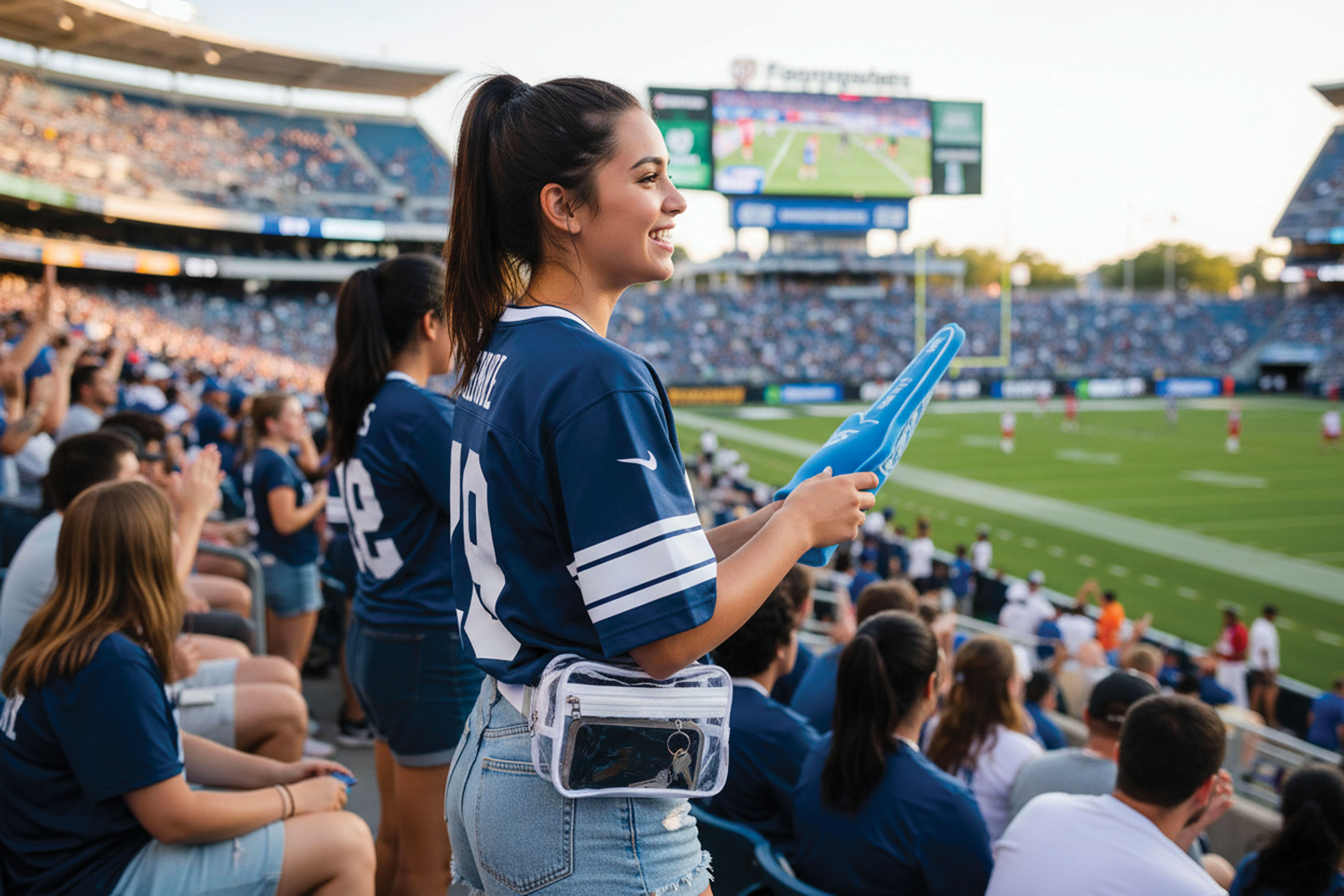 Clear Stadium Fanny Pack