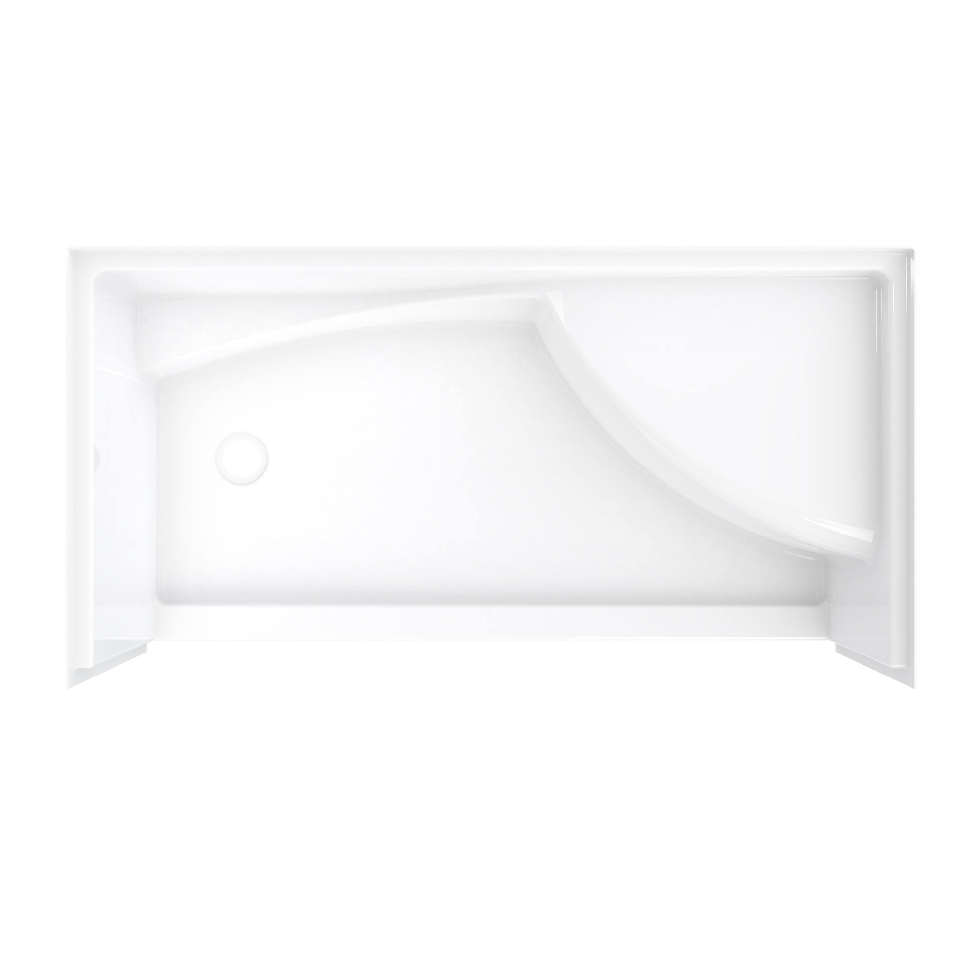 6030span Acrylx Alcove Shower Base In view 4