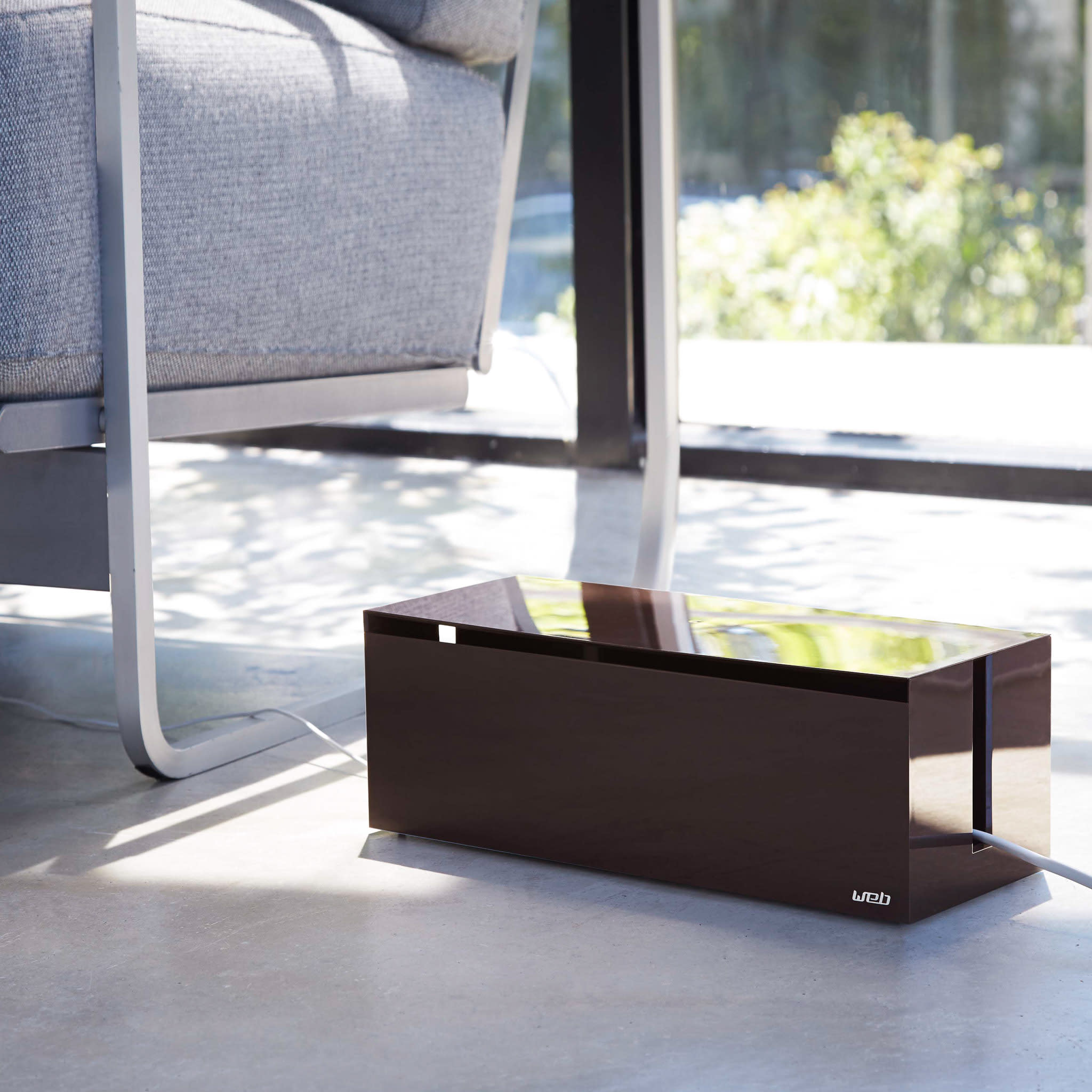 Cable Box : Reduces Tripping Hazards