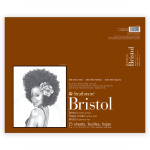 Strathmore 400 Series Bristol Paper Pad Smooth Finish 2-Ply Tape Binding 15 Sheet 14x17  inch 1 Count