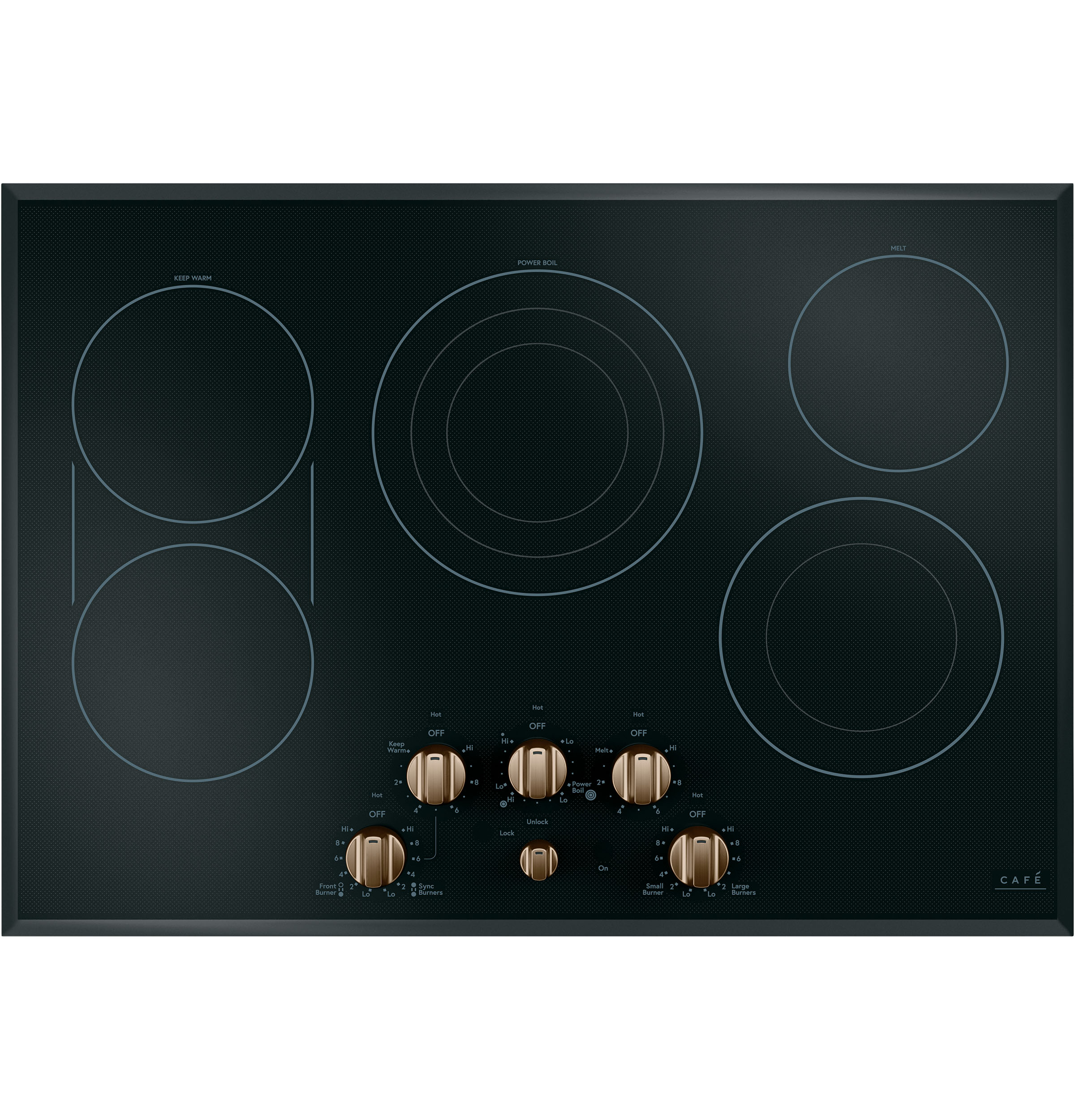 Knobs for Elec Cktps Brushed Bronze For use w/ Elec Cktps — Not Connectable view 2