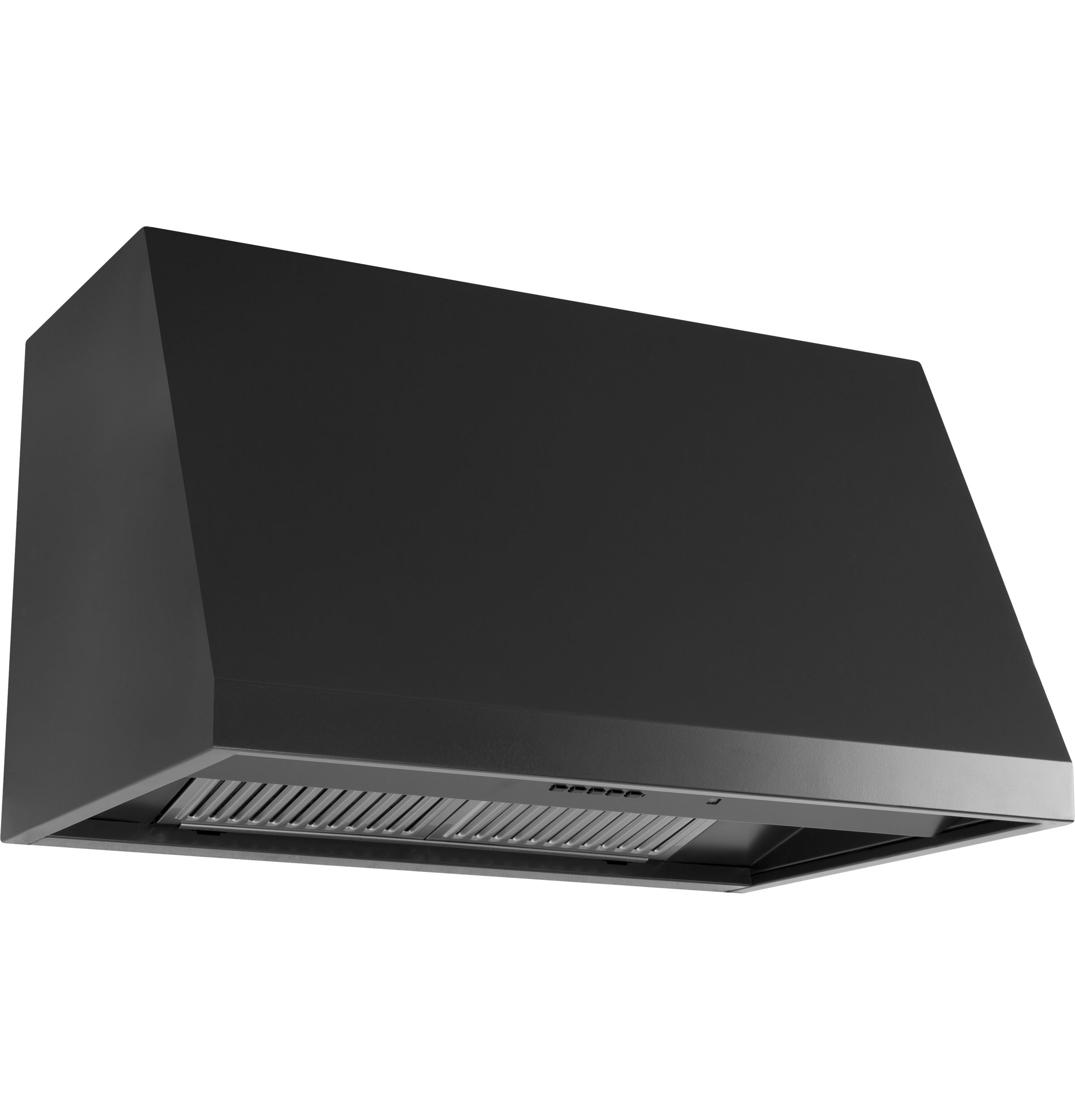 Café™ 36" Matte Black Wall Mounted Commercial Range Hood view 3