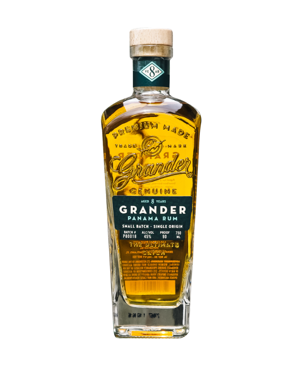 GRANDER RUM 8 YEAR OLD