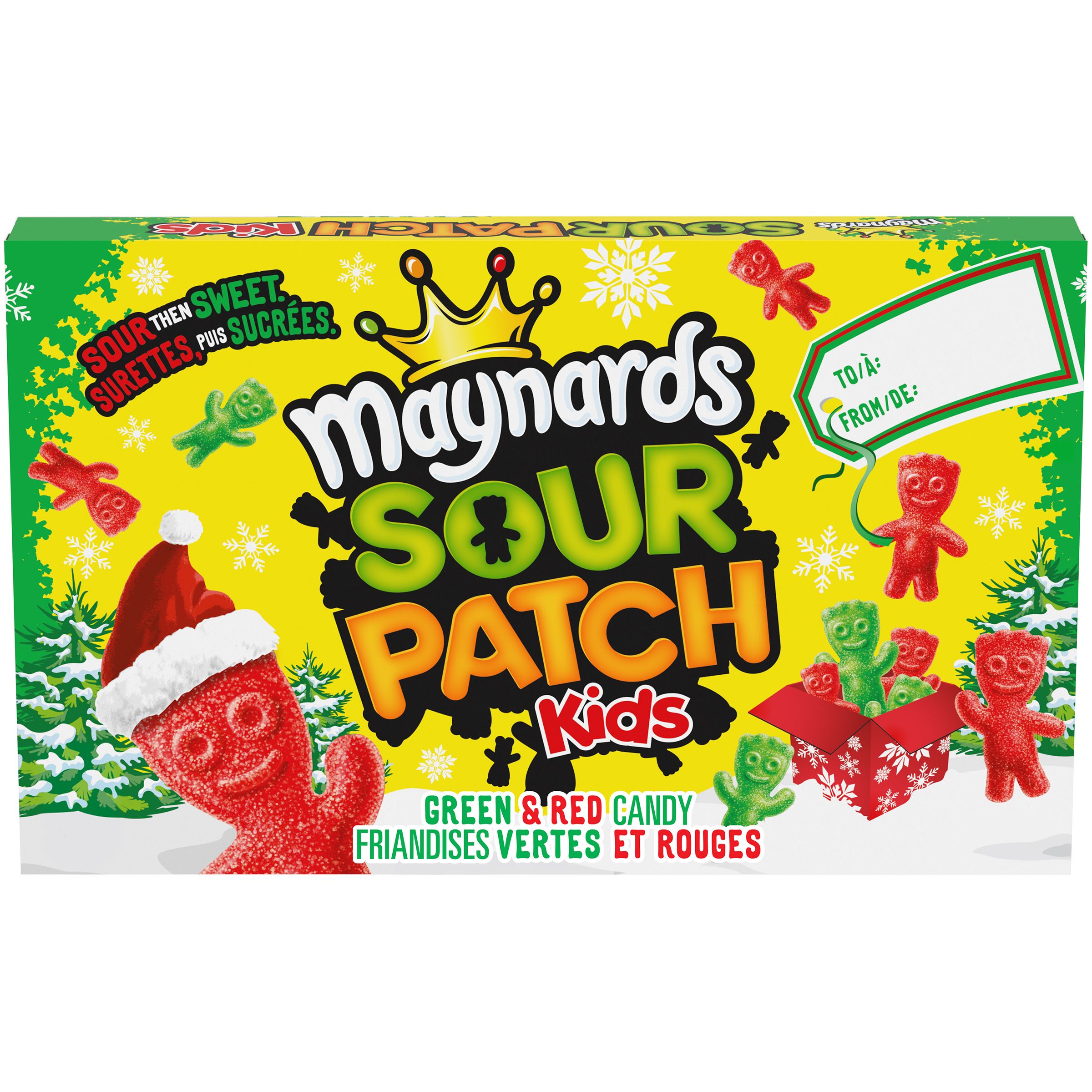 MAYNARDS Sour Patch Kids Red and Green Candy for Christmas (100 g)-0