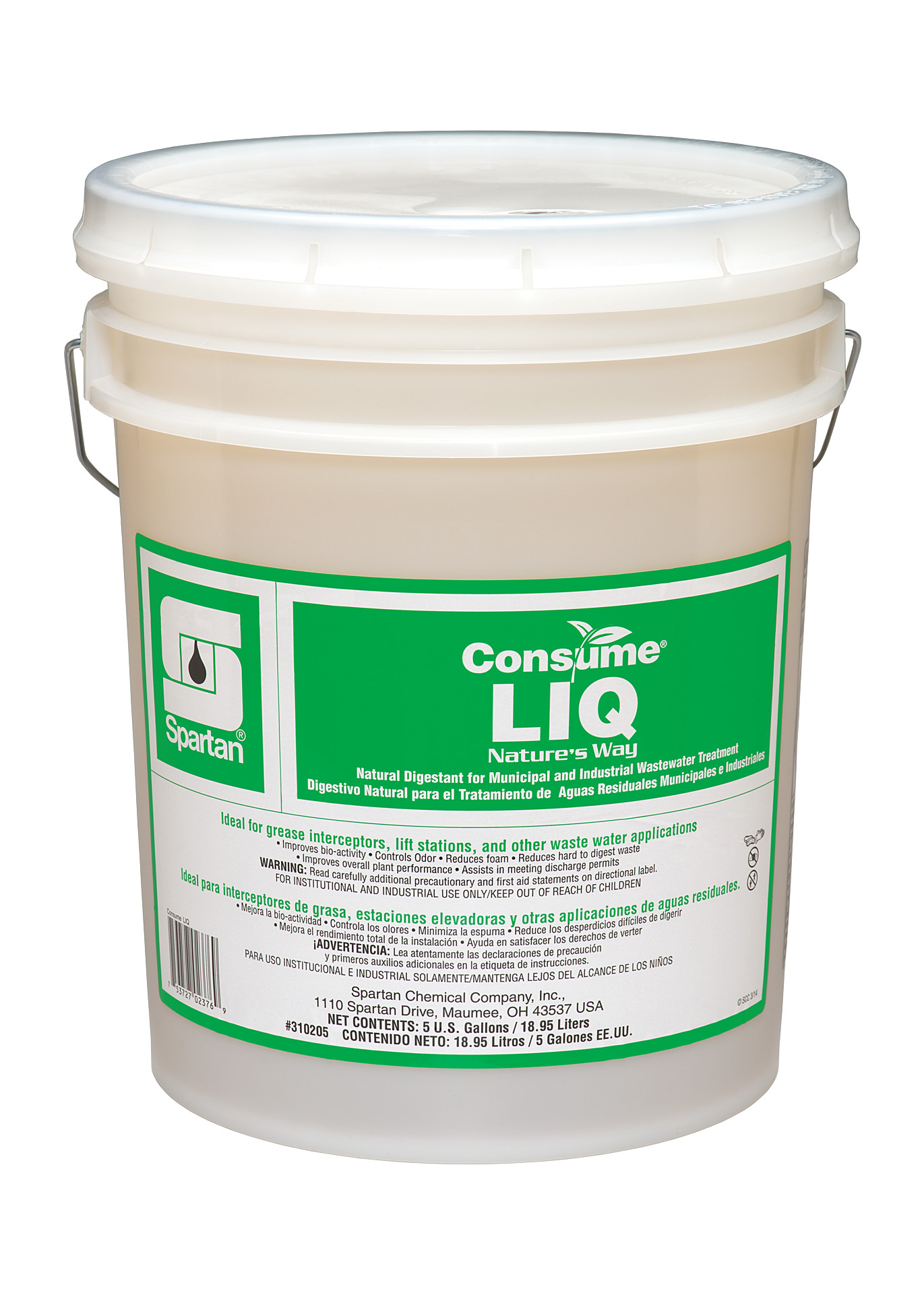 Spartan Chemical Company Consume LIQ, 5 GAL PAIL