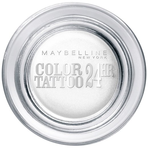 maybelline new york color tattoo 24hr krem göz farı - 45 infinite white - metalik beyaz