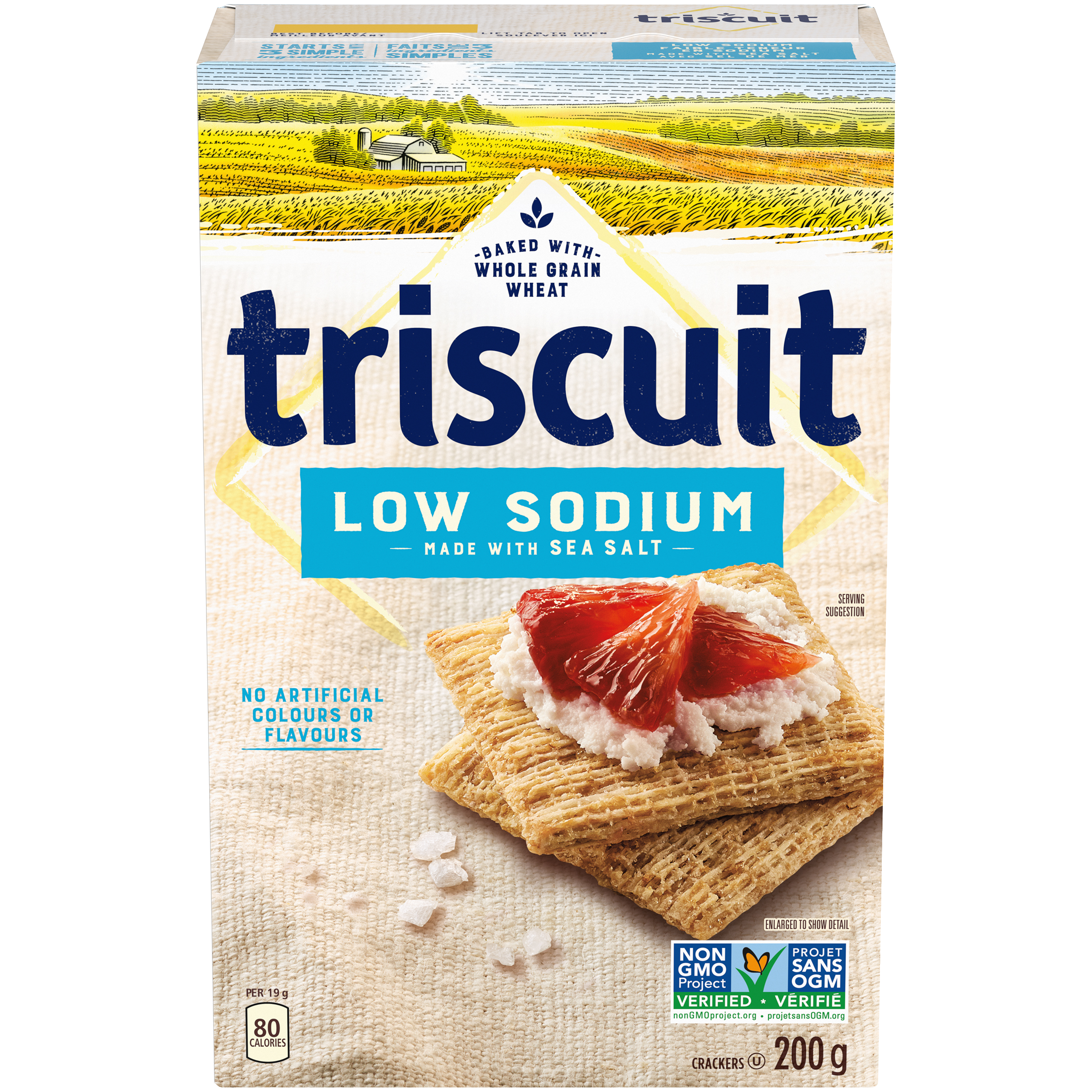 Triscuit Low Sodium Crackers 200 G-thumbnail-0