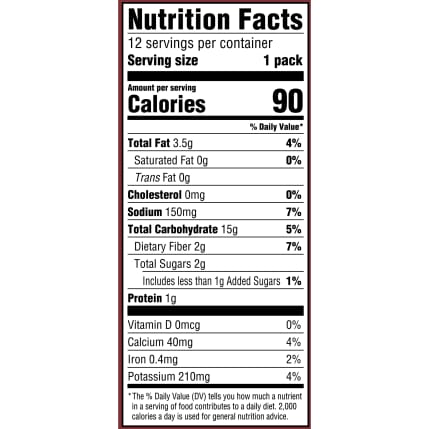 Nutrition Facts