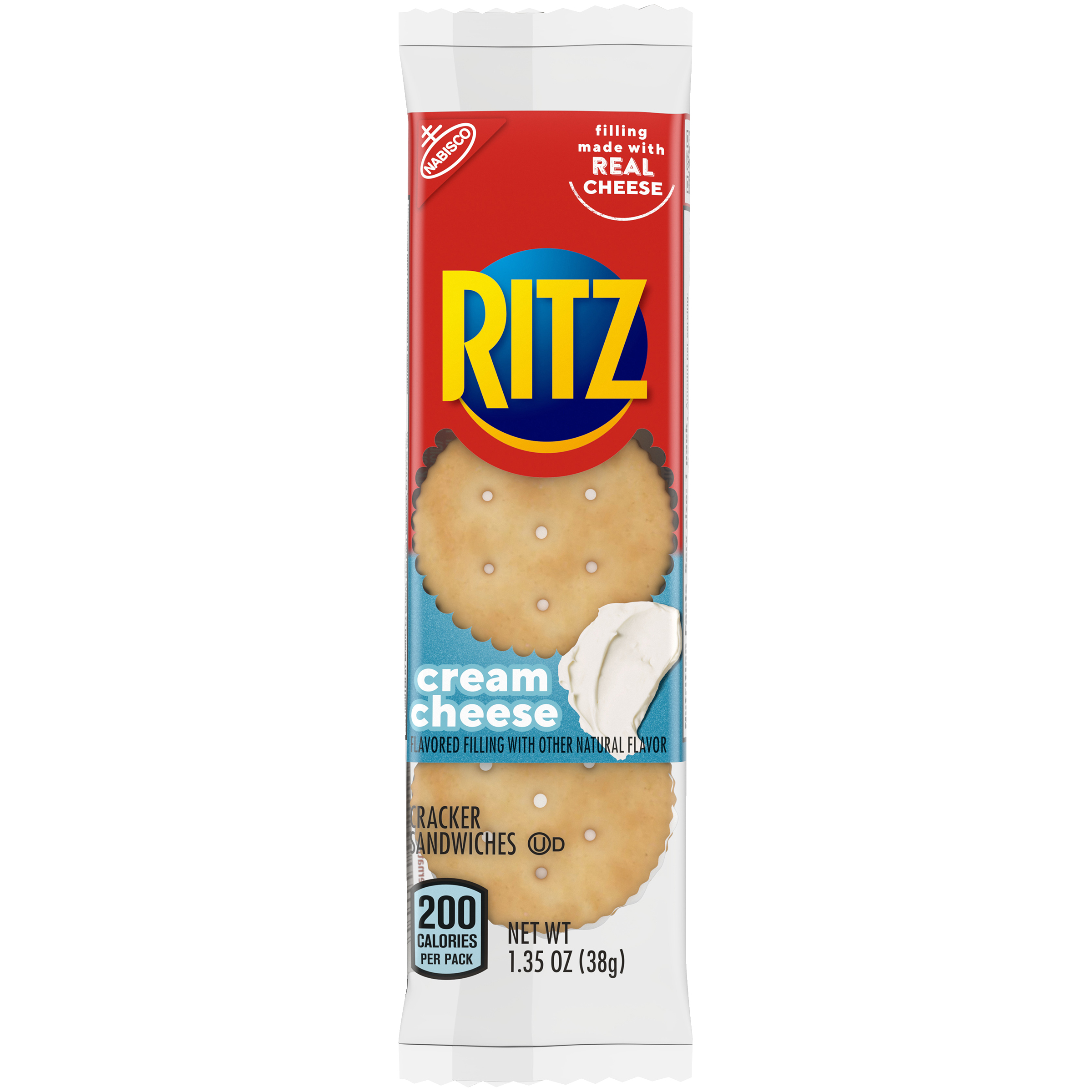 RITZ Cream Cheese Sandwich Crackers, 8 - 1.35 oz Packs-thumbnail-3