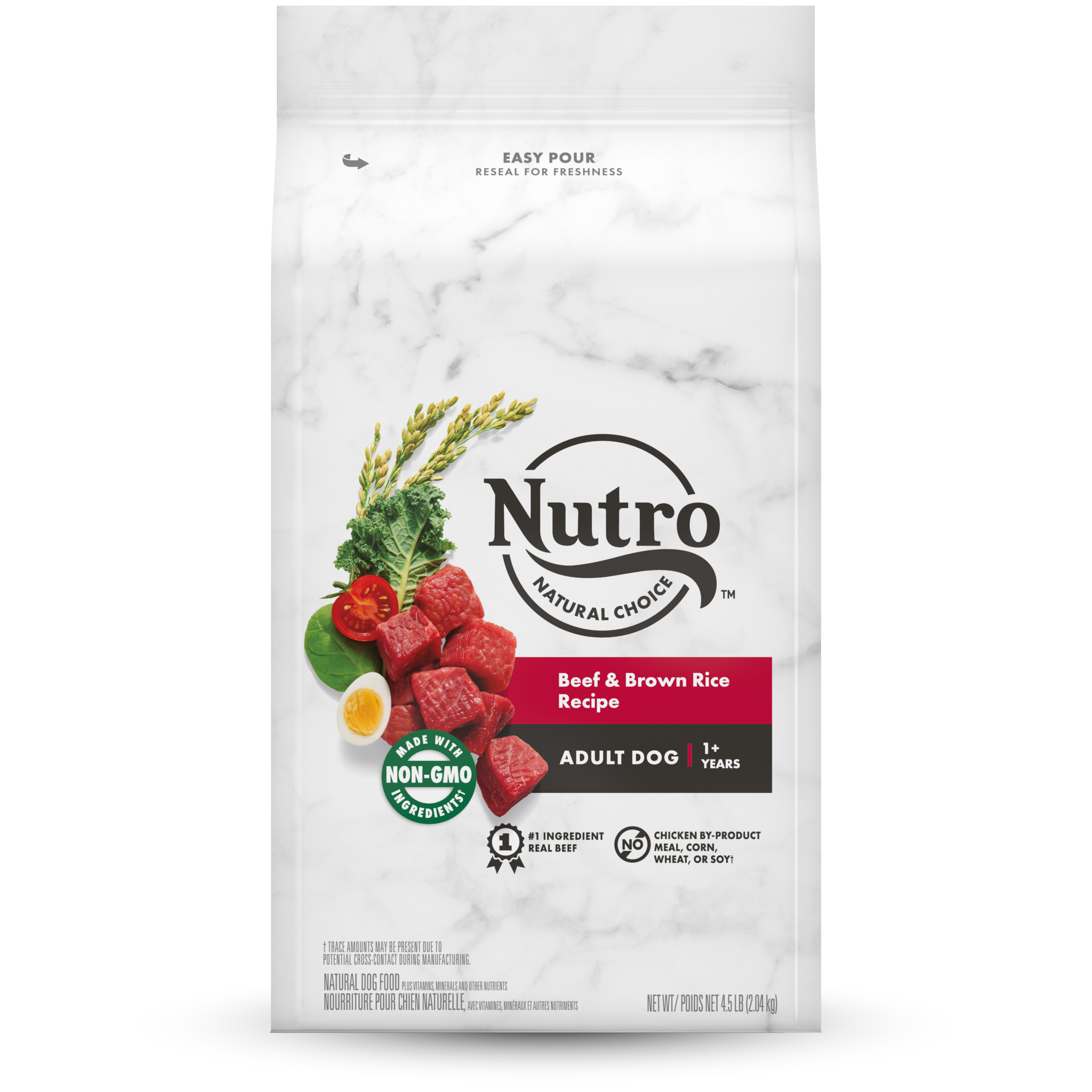 4.5 Lb Nutro Adult Beef & Rice - Treats