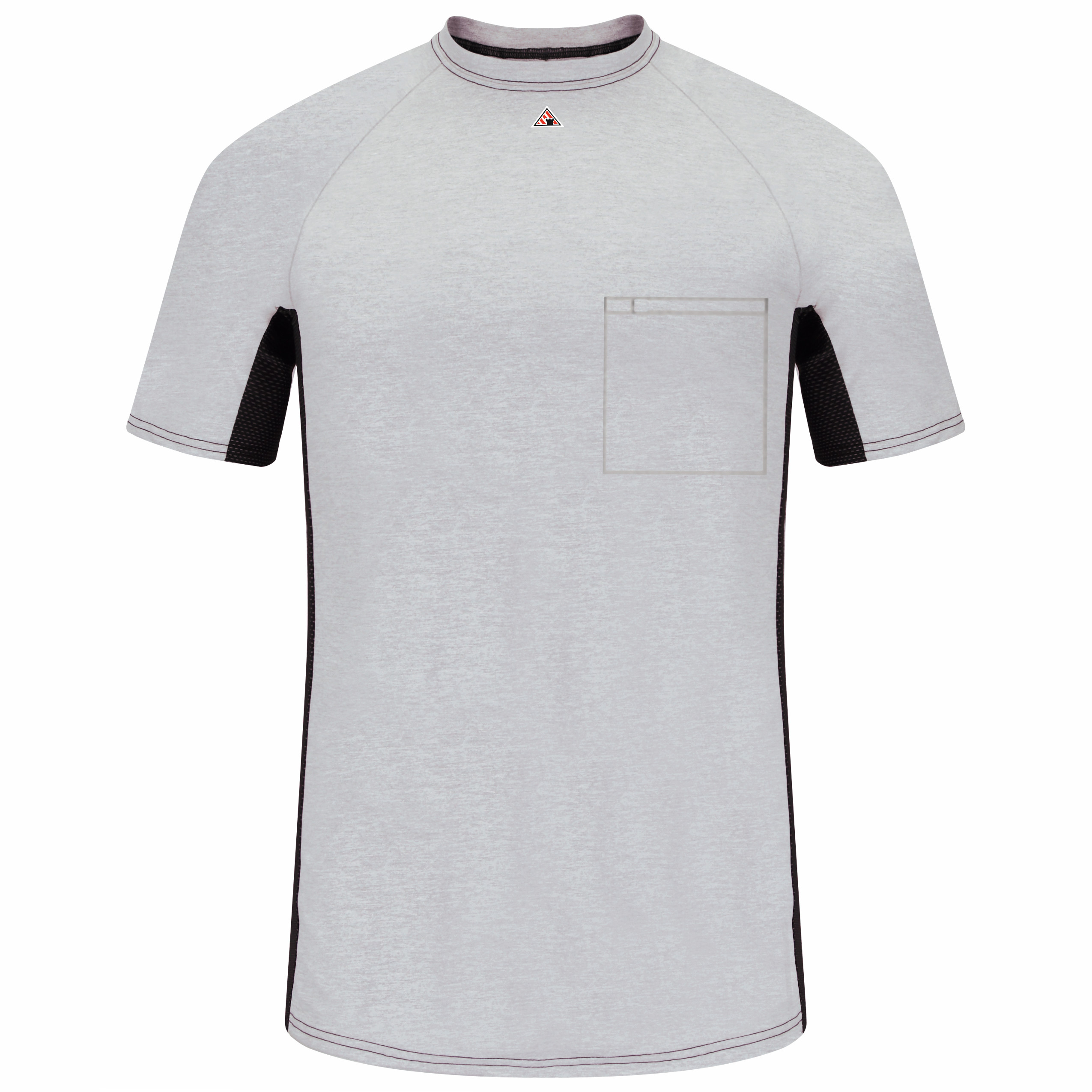 Picture of Bulwark® MPS4 Men's FR Short Sleeve Base Layer with Concealed Chest Pocket