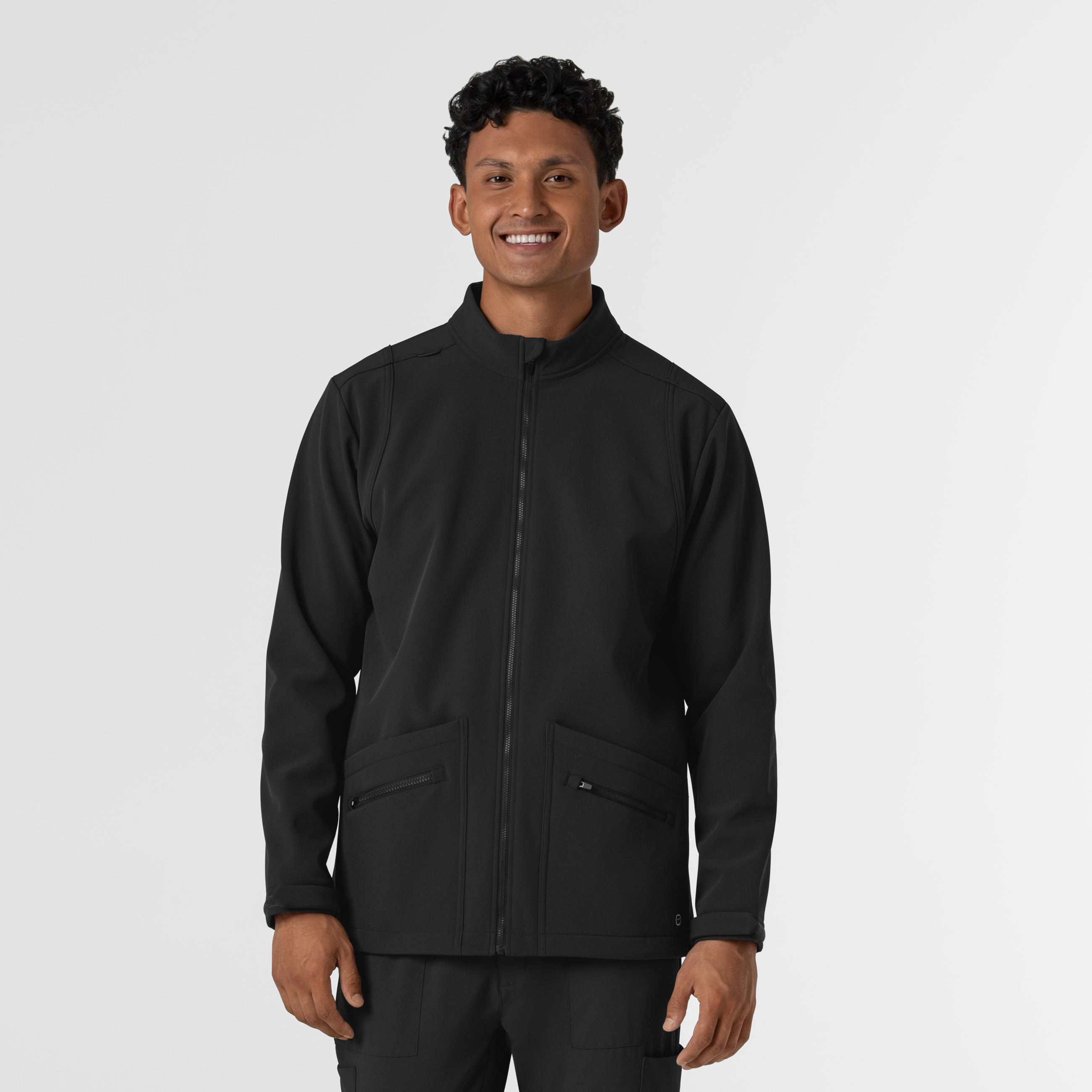 Men&#39;s Soft Shell Scrub Jacket-Wonder Wink