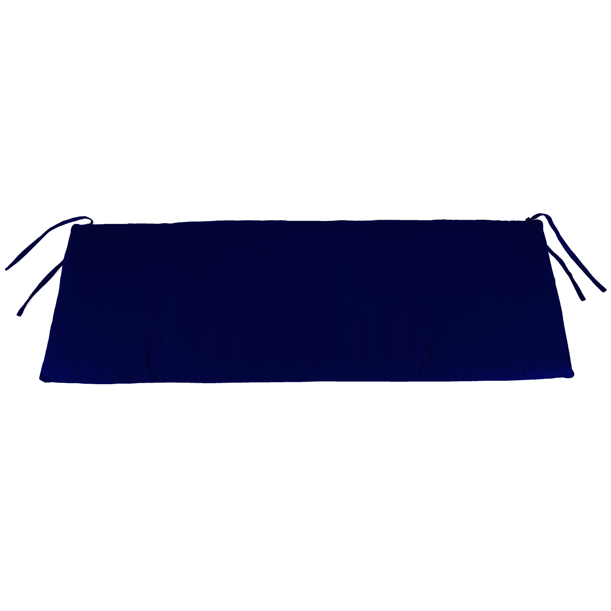 New Outdoor Patio Settee Swing Bench Cushion with Ties 48" x 19.5", UV Resistant - Picture 11 of 12