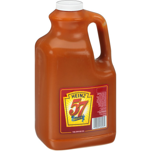  HEINZ 57 Sauce Plastic Jug, 1 gal. Container (Pack of 2) 