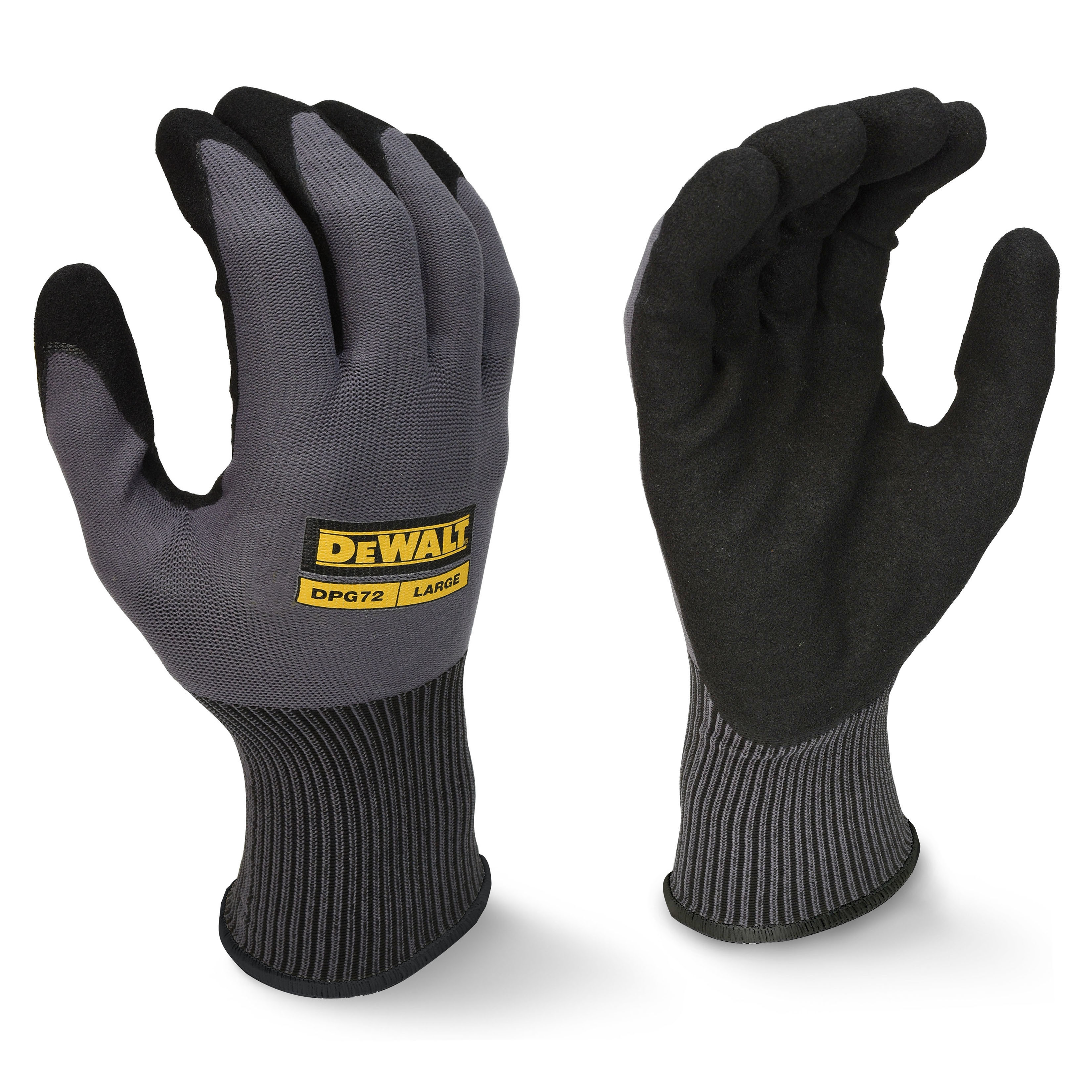 DPG72T Flexible Durable Grip Work Glove - Size L - Tagged