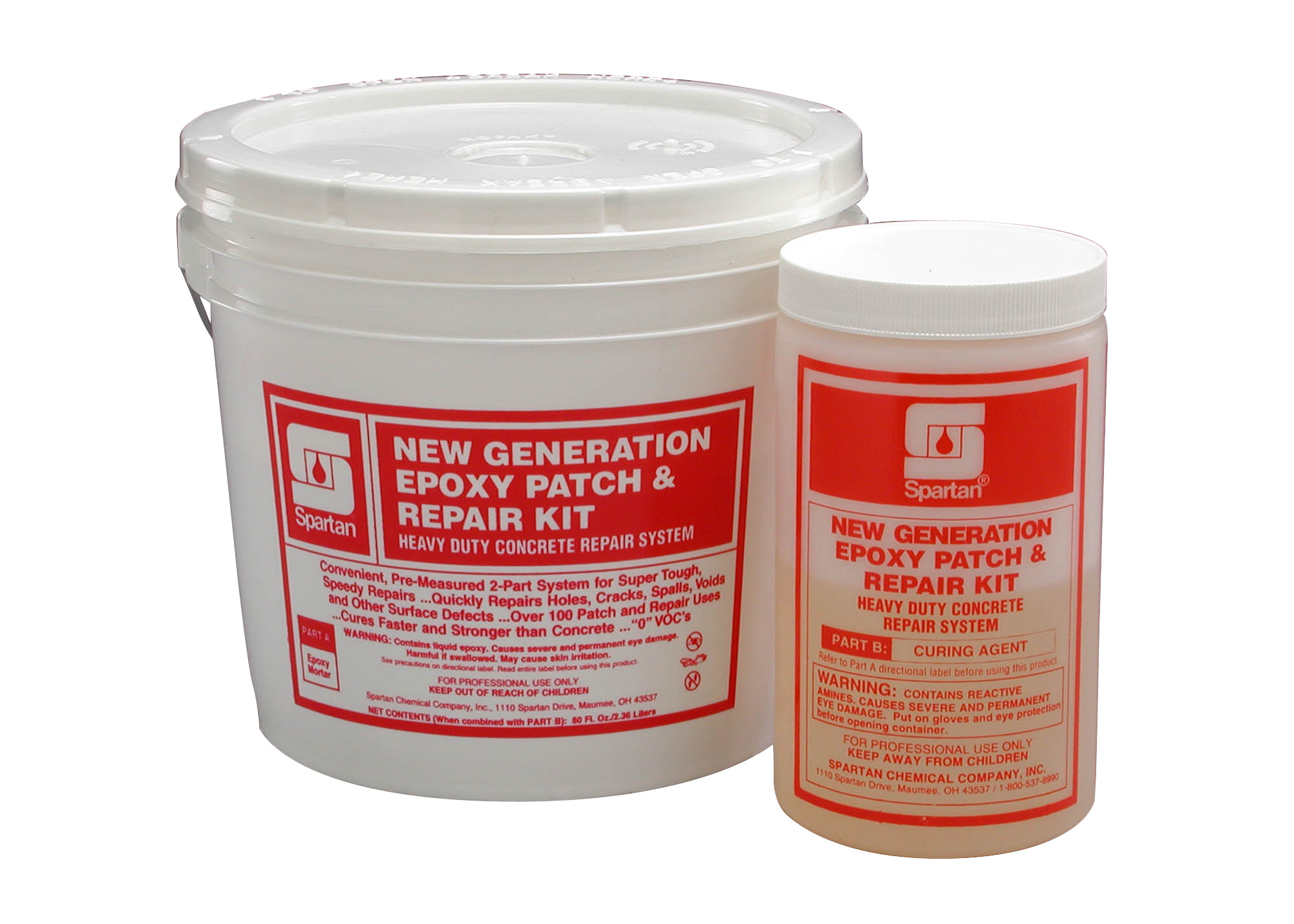 Spartan Chemical Company New Generation Epoxy Patch & Repair Kit, .625 GAL KIT