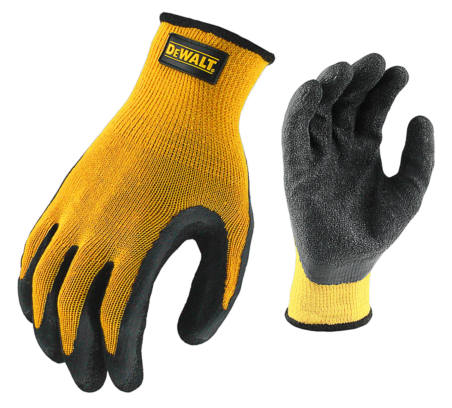 DEWALT DPG70 Textured Rubber Coated Gripper Glove-Radians