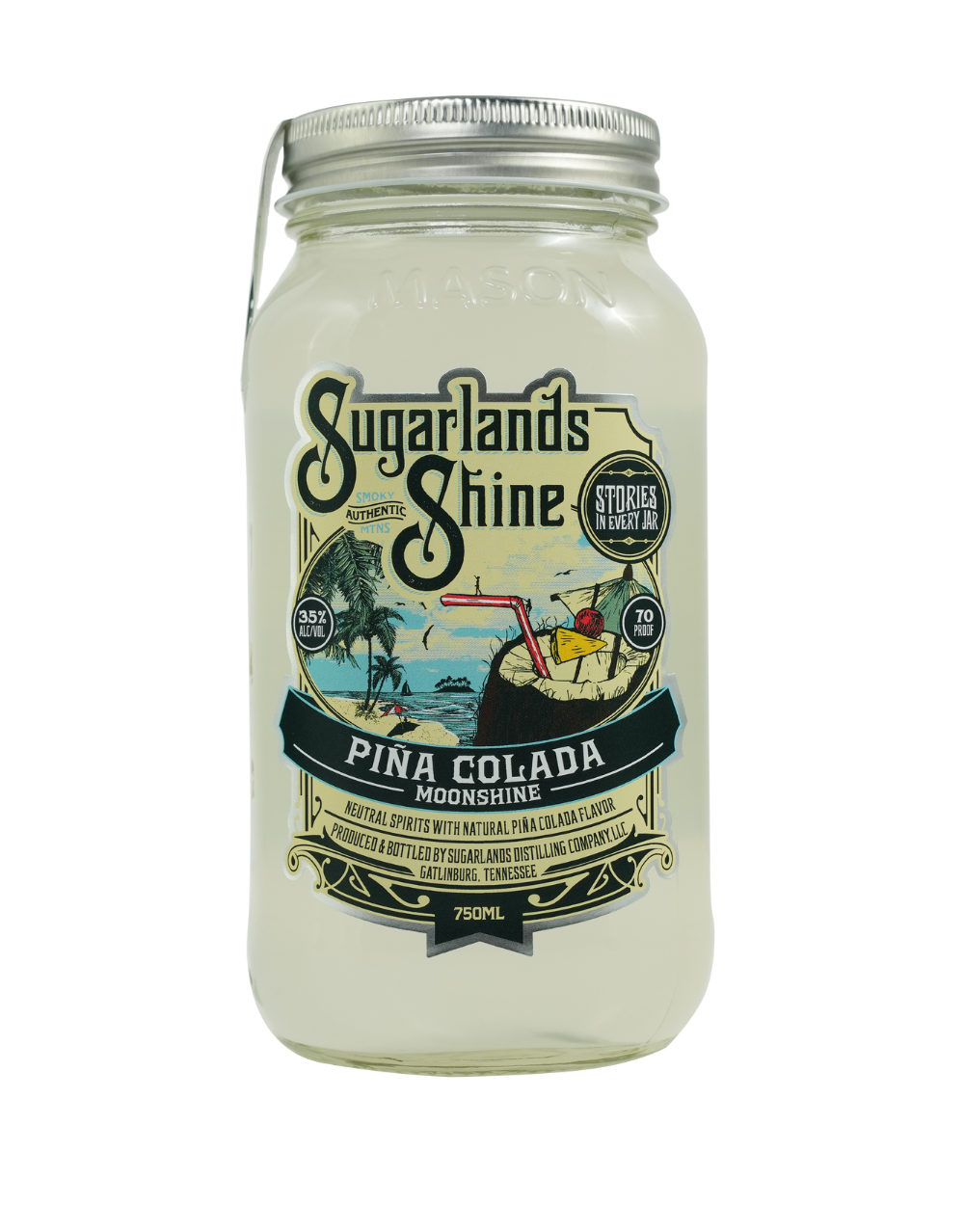 SUGARLANDS PIÑA COLADA MOONSHINE
