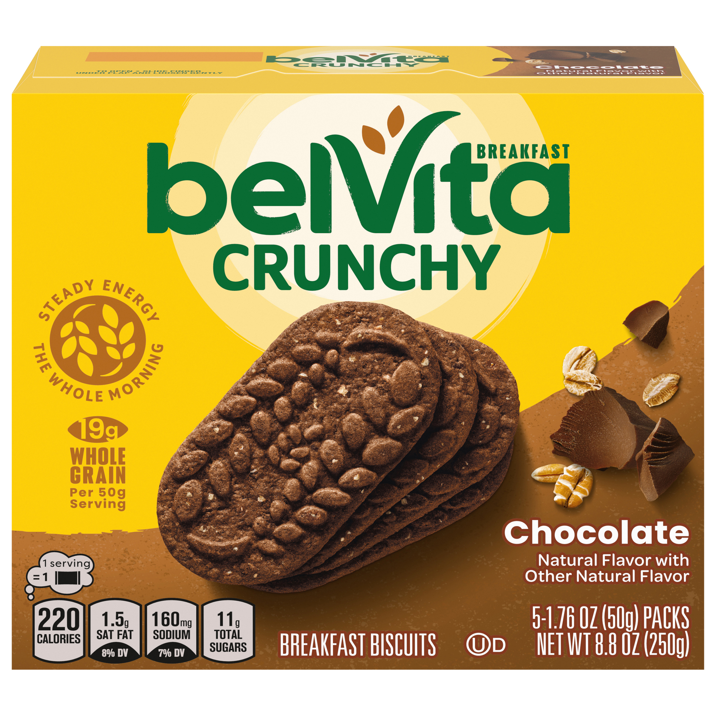 BELVITA Crunchy Chocolate Breakfast Biscuits 8.8 OZ-0
