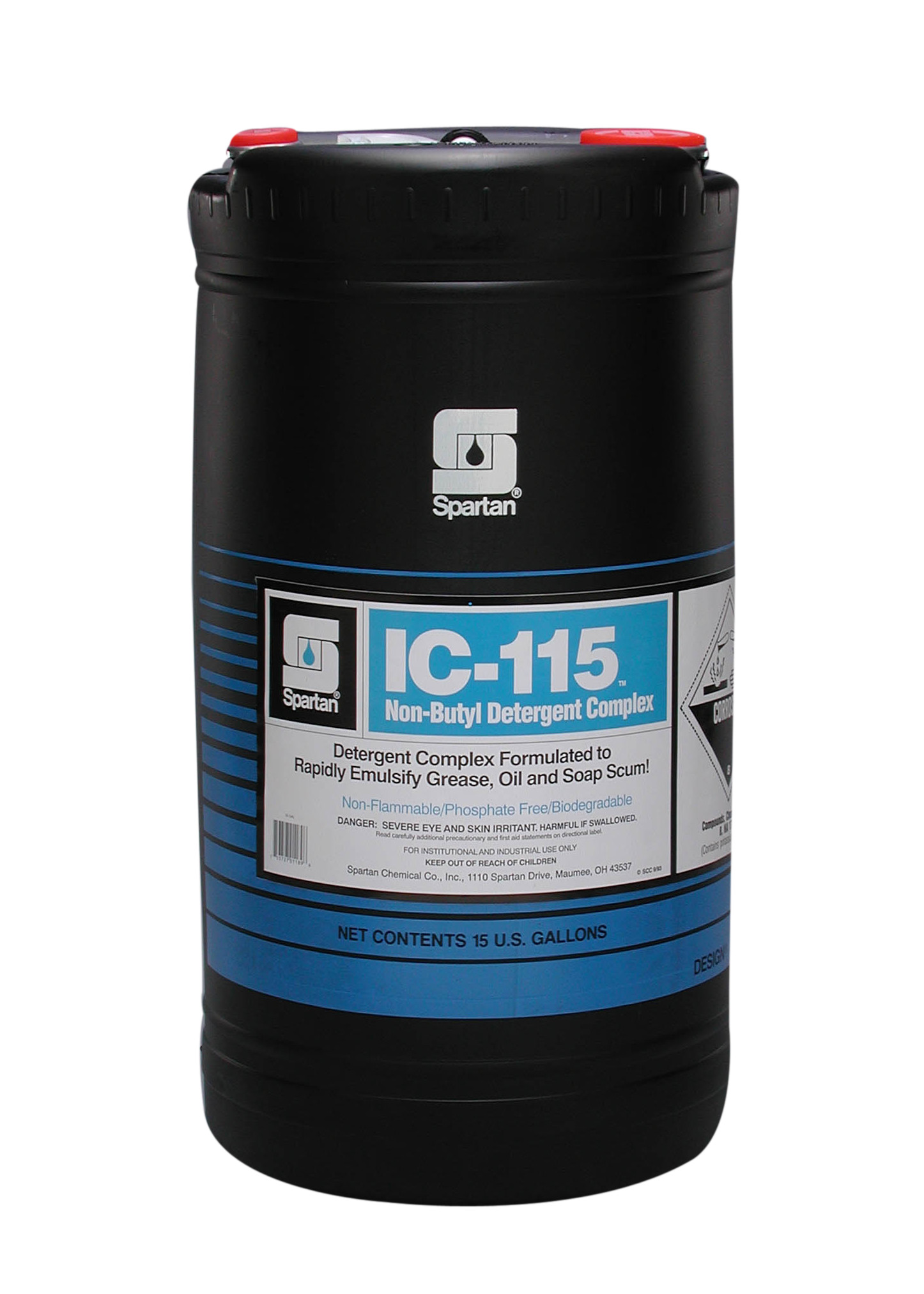 Spartan Chemical Company IC-115, 15 GAL DRUM