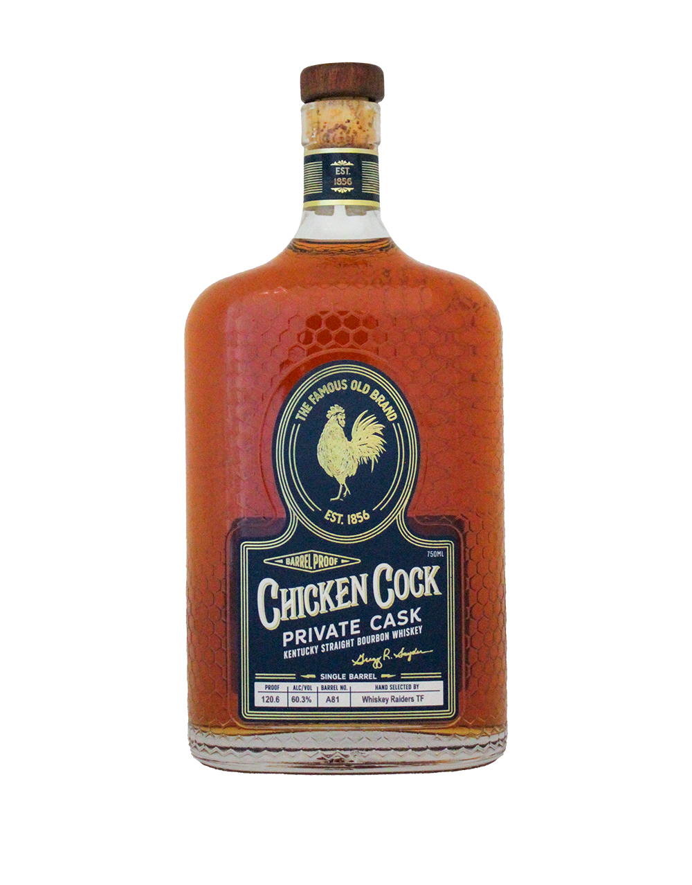 CHICKEN COCK + WHISKEY RAIDERS PRIVATE CASK BOURBON