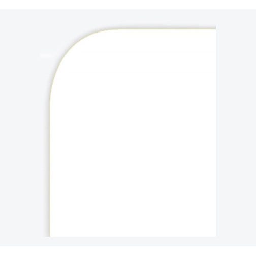 Bracket Tray Covers, Size M - Mini, 5" x 8", White - 1000/Box