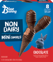 Mini Swirls Non Dairy Chocolate, 8pk