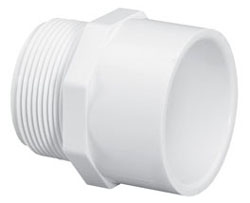 Lasco Fittings, Inc. PPF-MALE-100 1" PVC MALE ADAPTER W