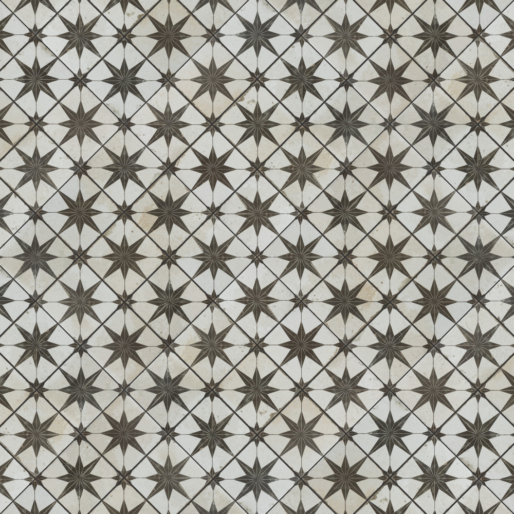 Saja Nero 13"x13" Ceramic F/W Tile
