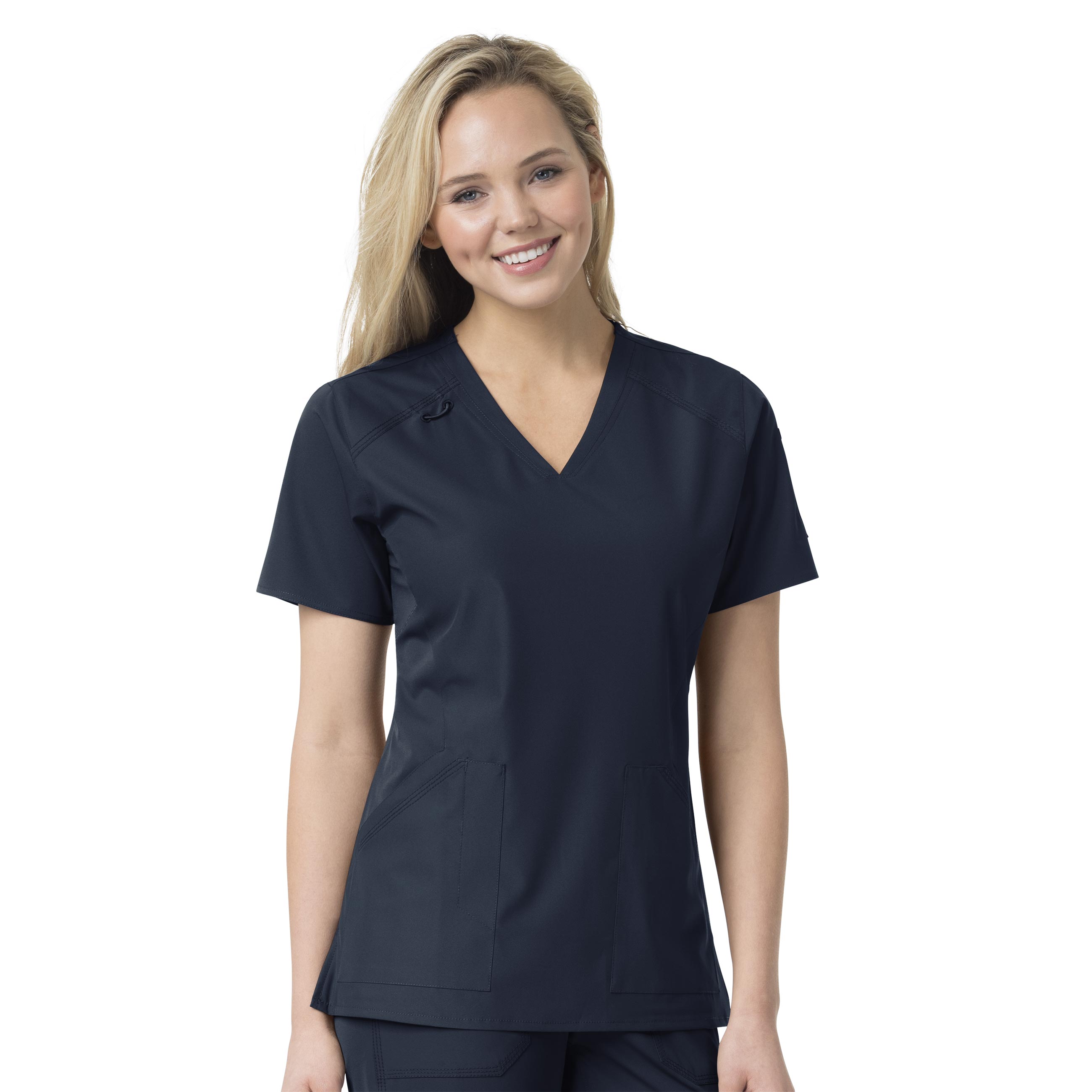 Force Liberty Women&#8216;s Twill V-Neck Scrub Top-Carhartt