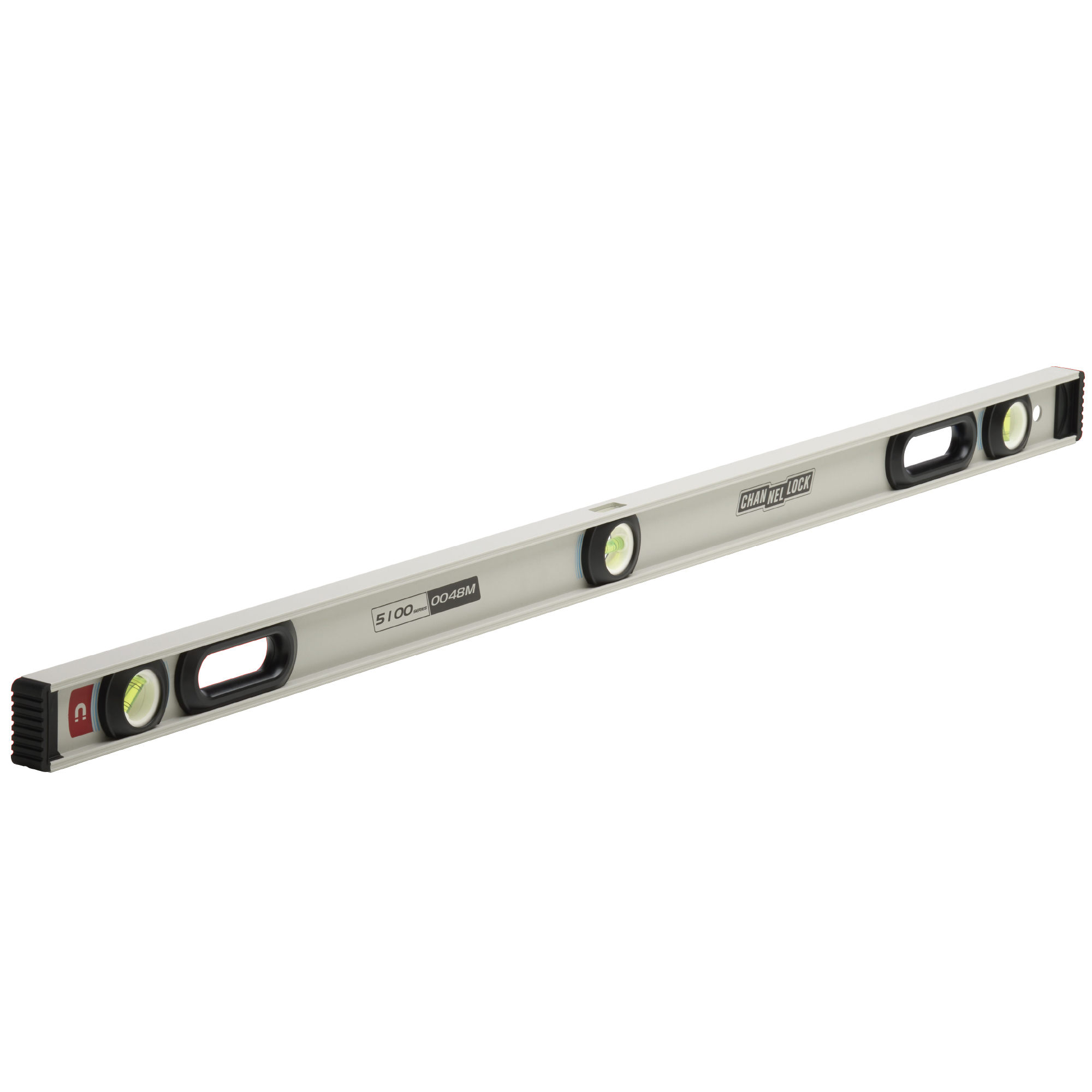 5100-0048M 48-inch Professional-Grade Magnetic Aluminum I-Beam Level
