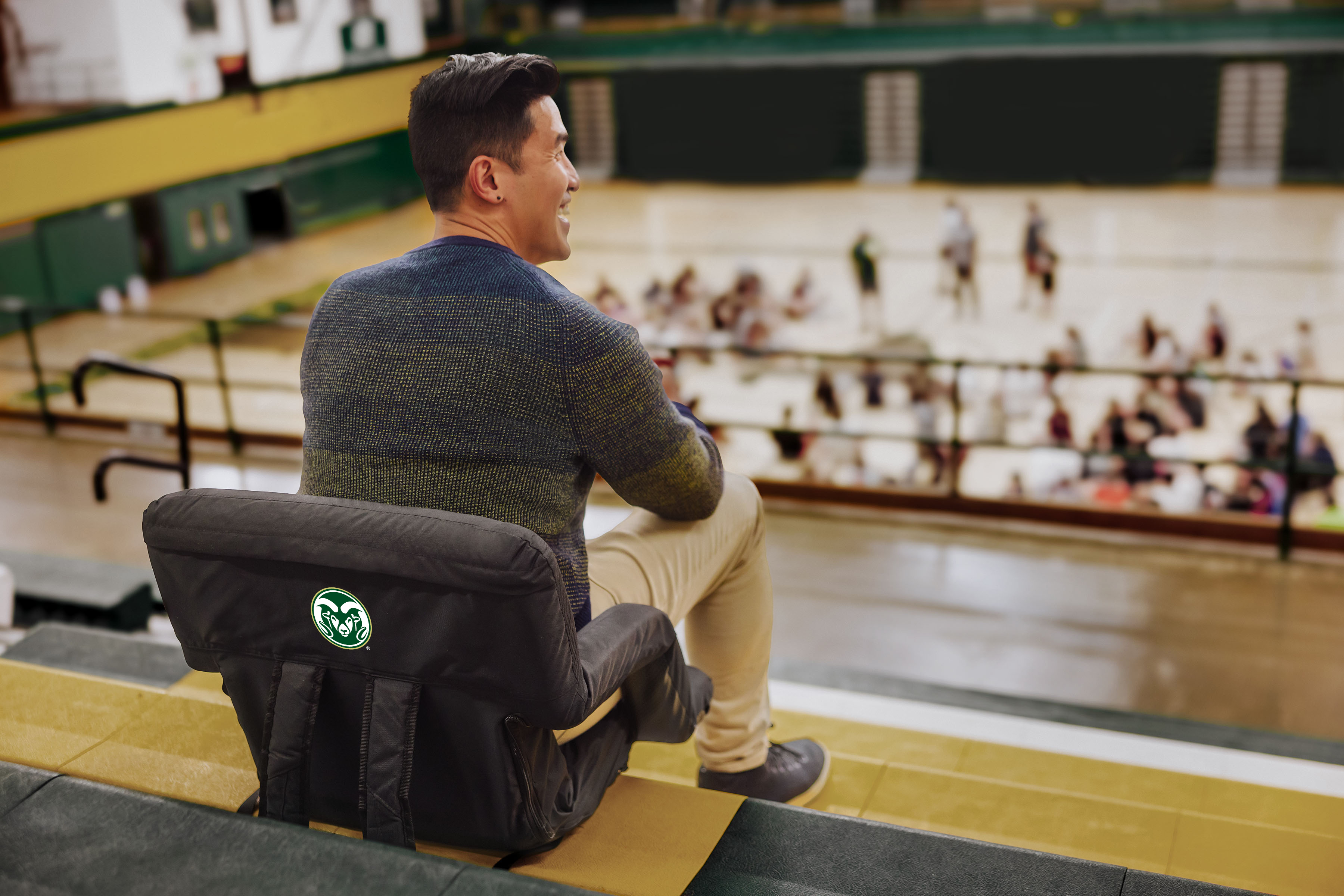 Colorado State Rams - Ventura Portable Reclining Stadium Seat